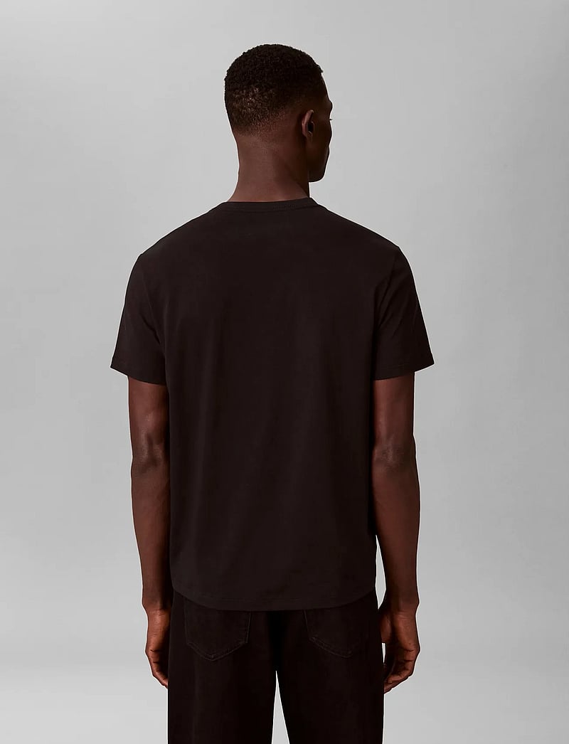 Calvin Klein - SS 30S WHSL CKJ JERSEY GRAPHIC T - kortærmede t-shirts - black - 3