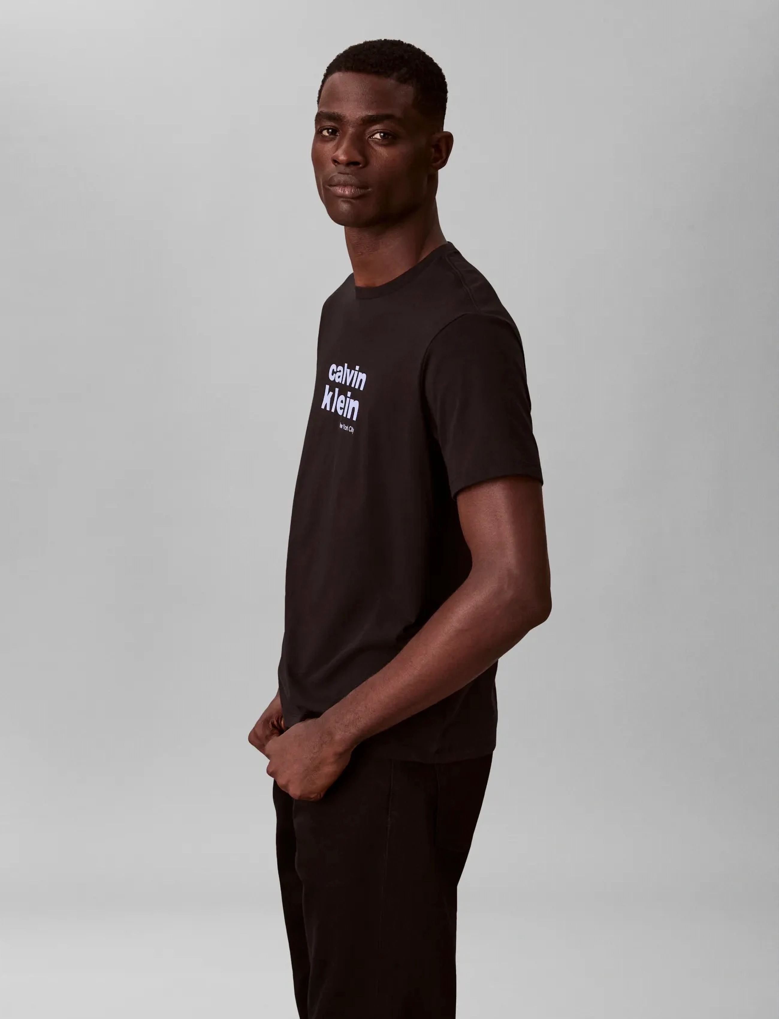 Calvin Klein Ss 30S Whsl Ckj Jersey Graphic T t-shirts med tryck herr – bild 5