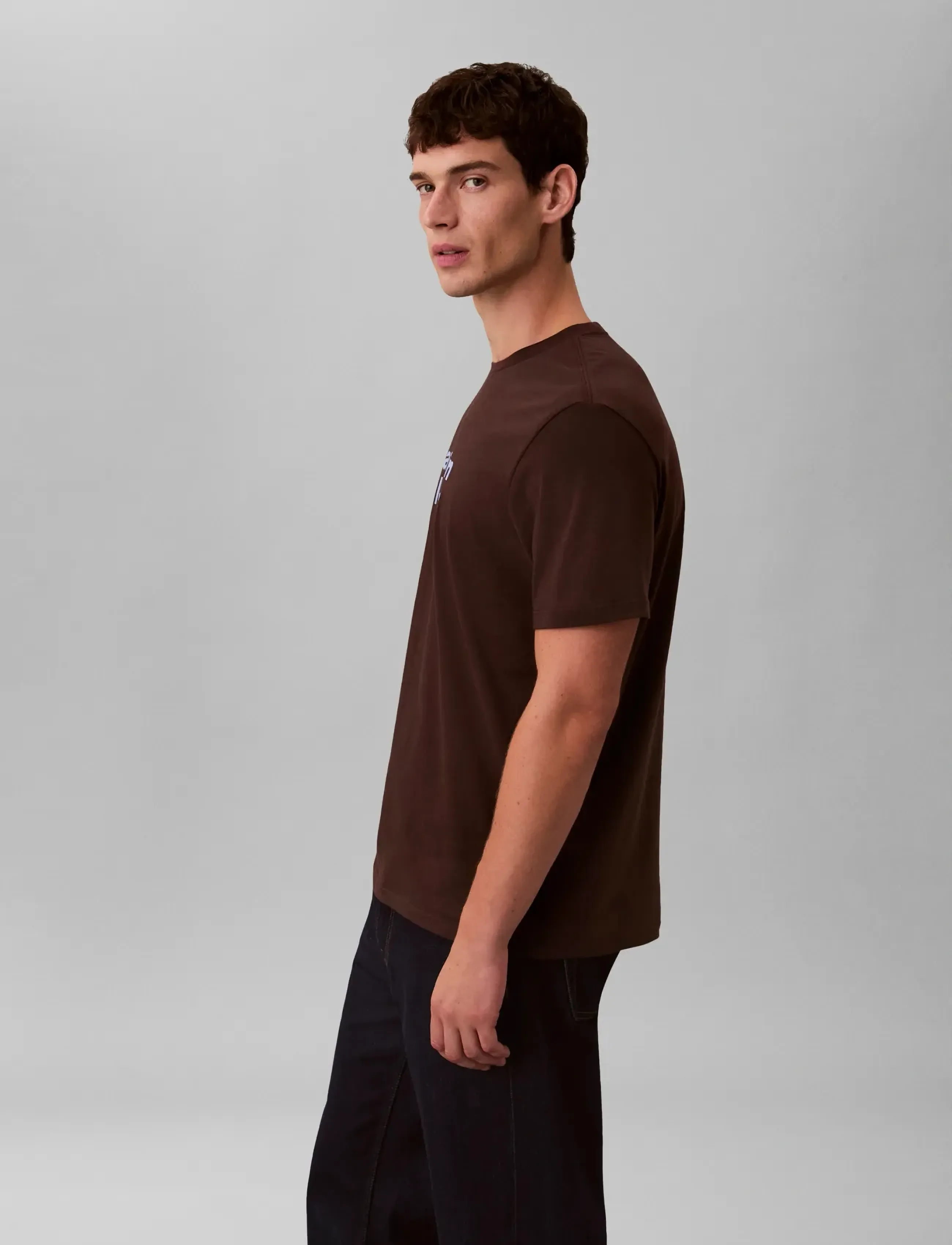 Calvin Klein Ss 30S Whsl Ckj Jersey Graphic T t-shirts med tryck herr – bild 5