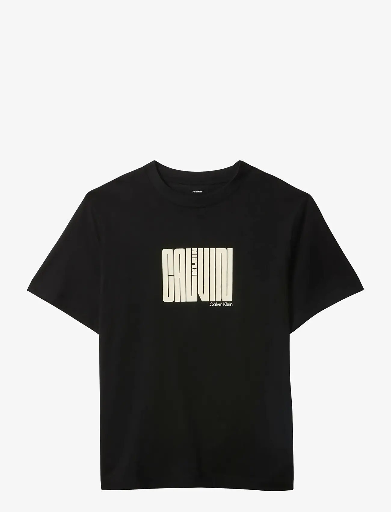 Calvin Klein - SS 20S WHSL SP CALVIN MAZE GRAPH - kurzärmelig - black - 1