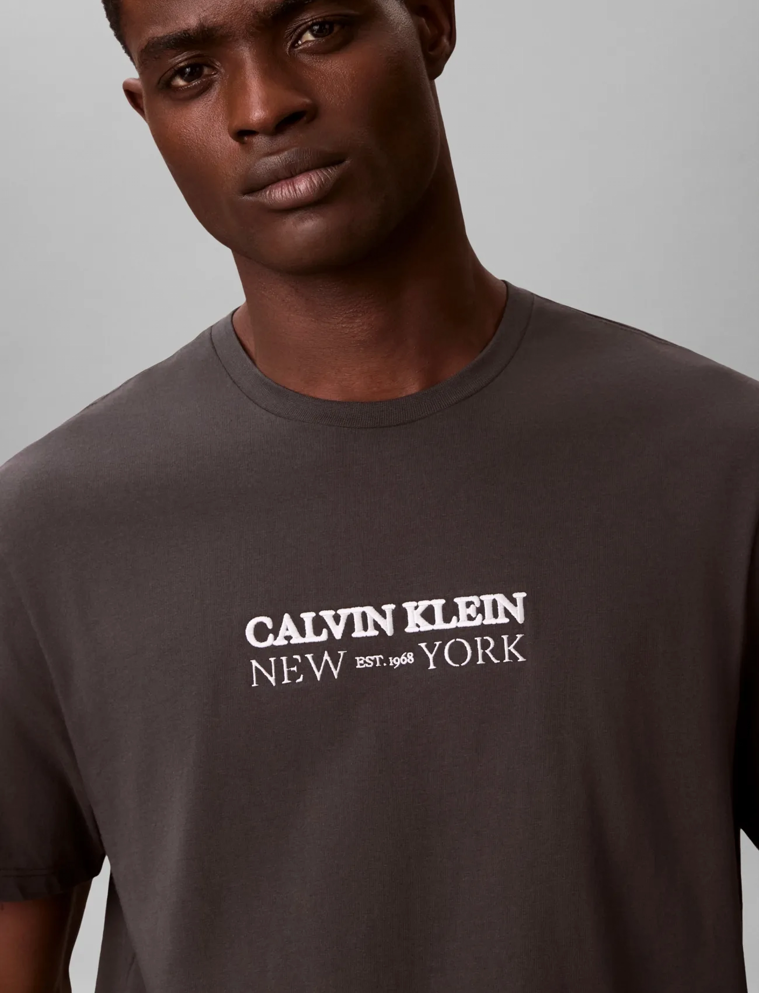 Calvin Klein - SS 20S WHSL SP CKLEIN NY GRAPHIC - kortærmede t-shirts - pirate black - 4