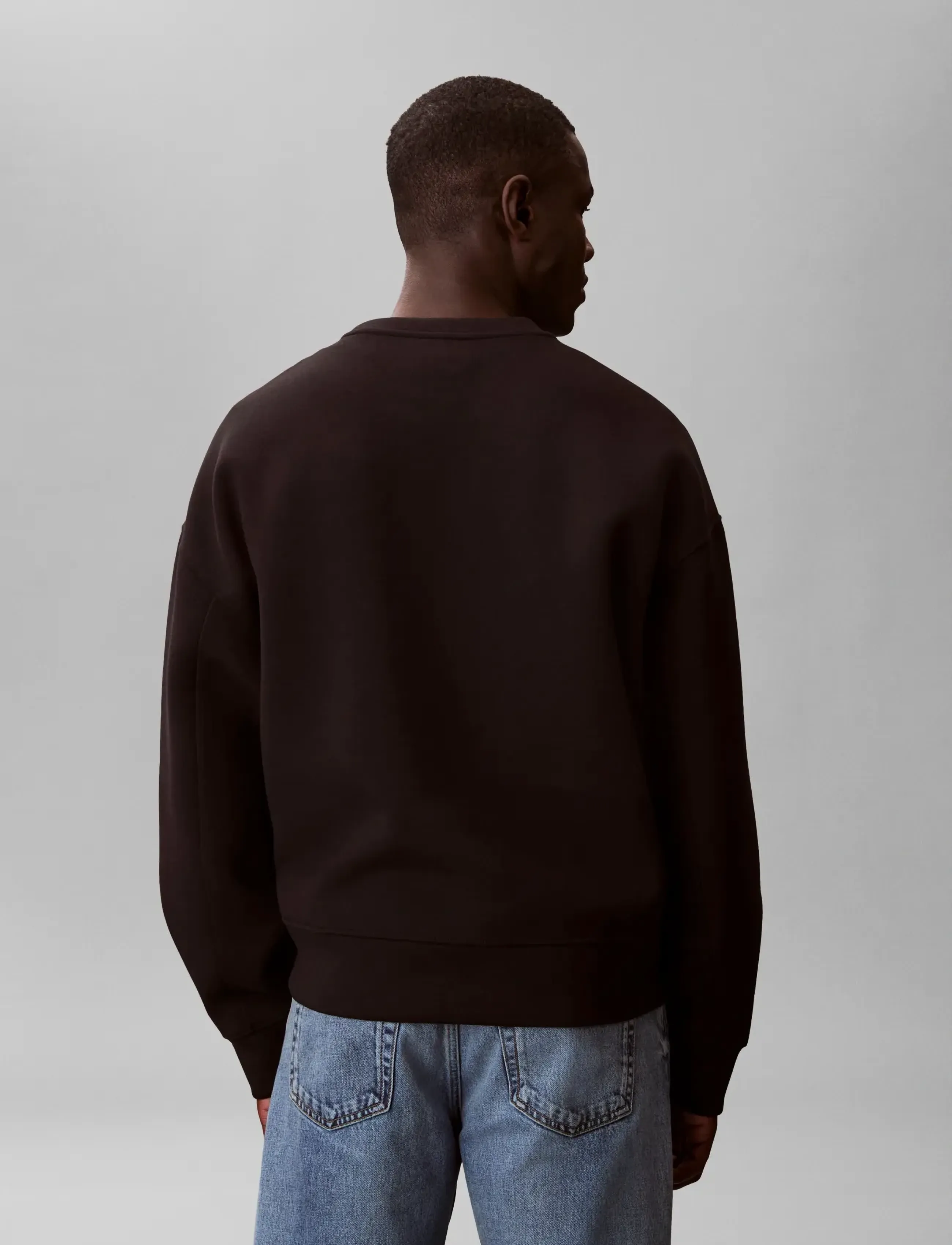Calvin Klein - SPACER CREWNECK SWEATSHIRT - osta olukorra järgi - black - 2