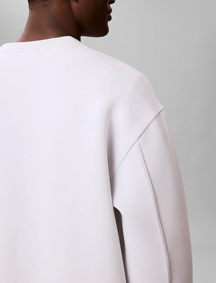 Calvin Klein - SPACER CREWNECK SWEATSHIRT - shop by occasion - marble gray - 5
