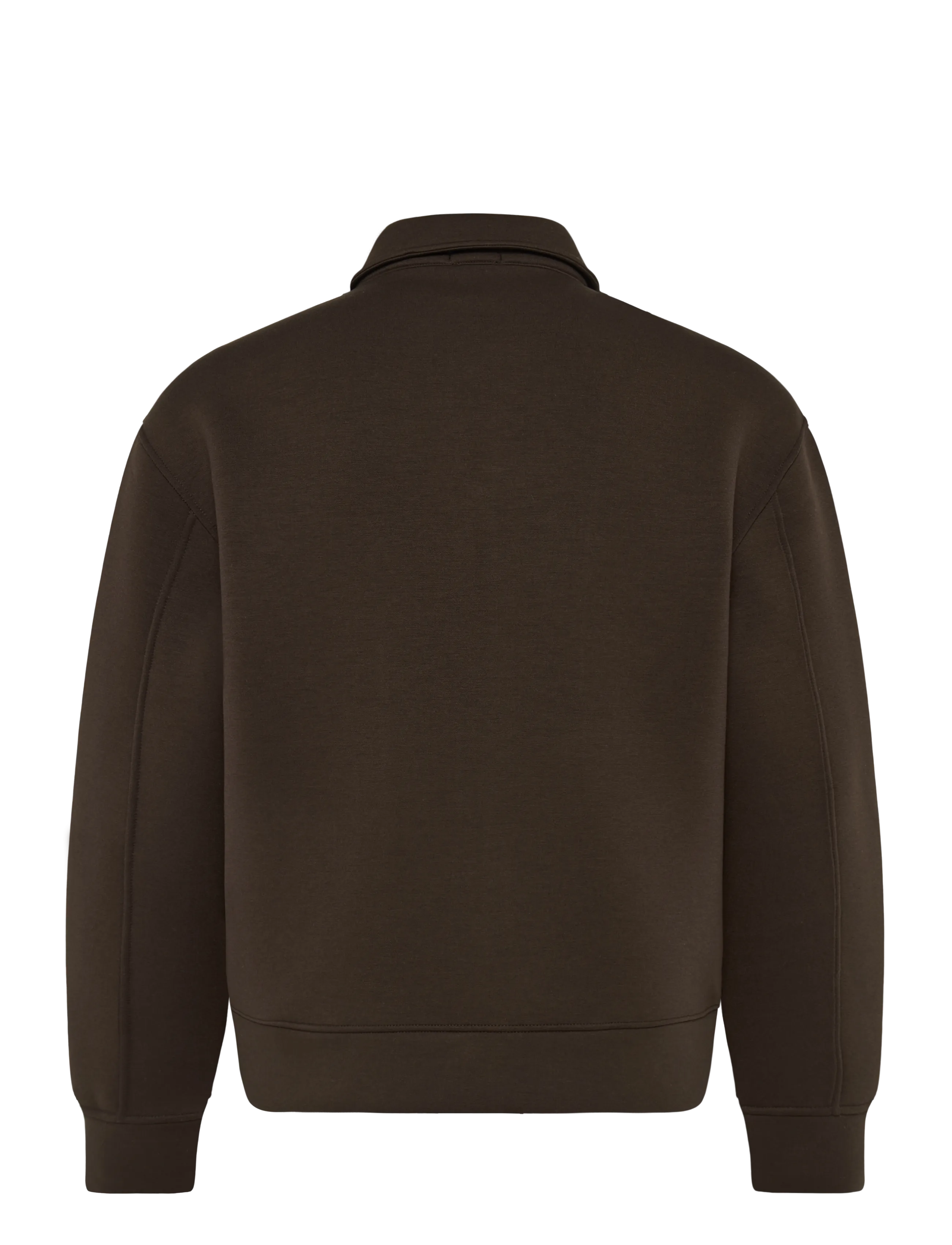 Calvin Klein - LS COOLING SPACER FZ SHIRT JACKE - forårsjakker - dark coffee - 2