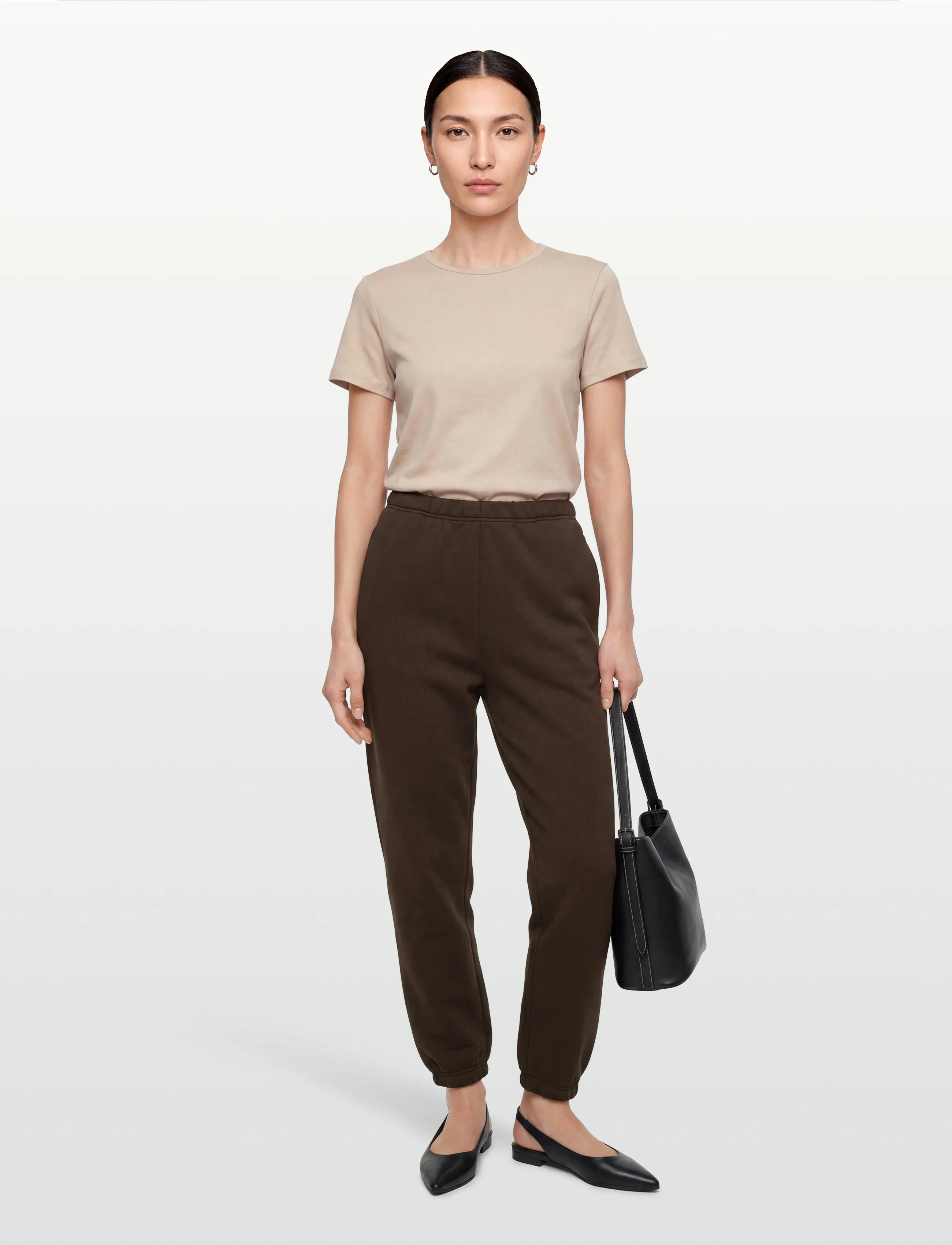Calvin Klein Cooling Spacer Embossed Logo Jog, Mænd, Joggingbukser, Brun, Str: XL