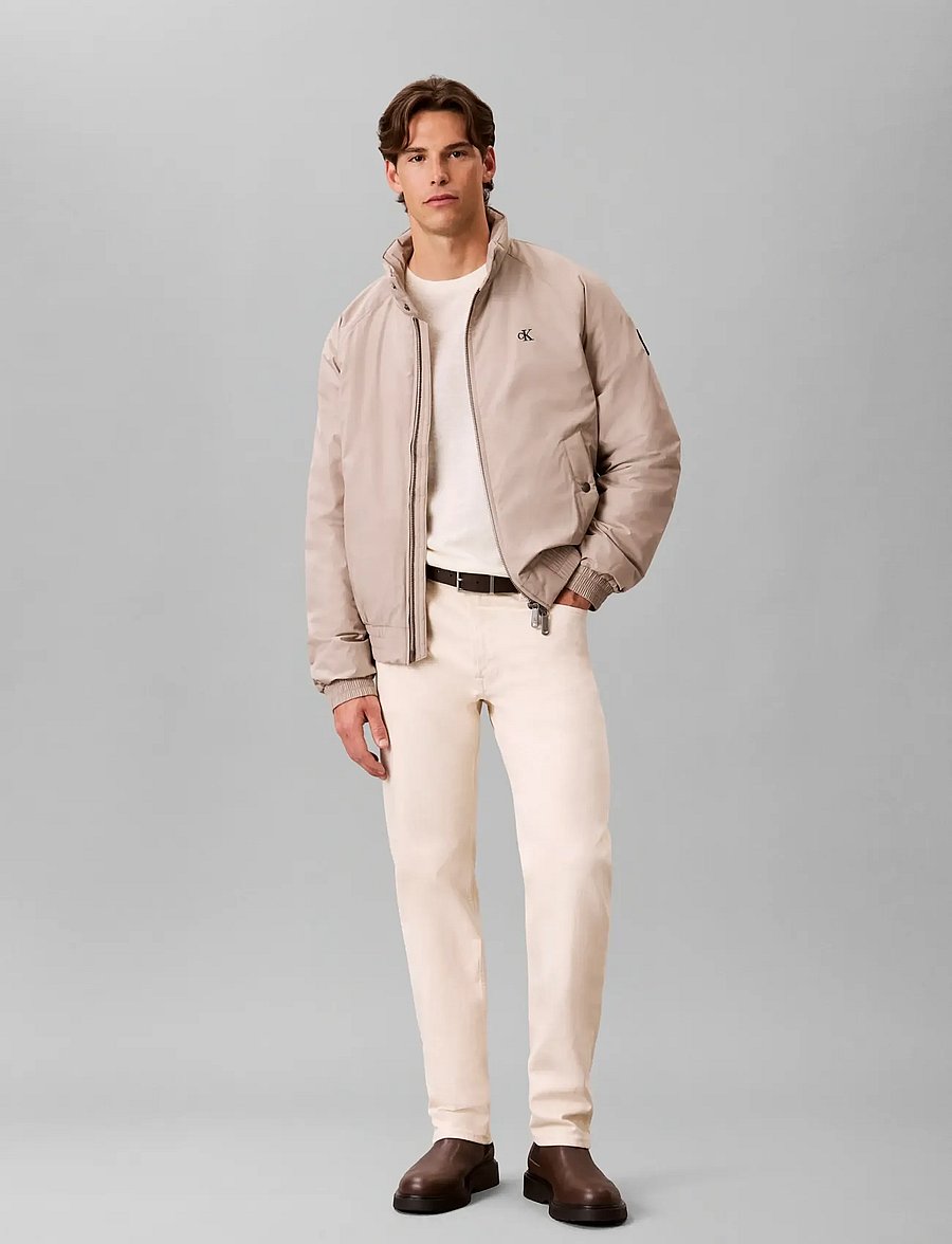 Calvin Klein - SLIM STRAIGHT CK NATURAL SW JEAN - ck natural - 0