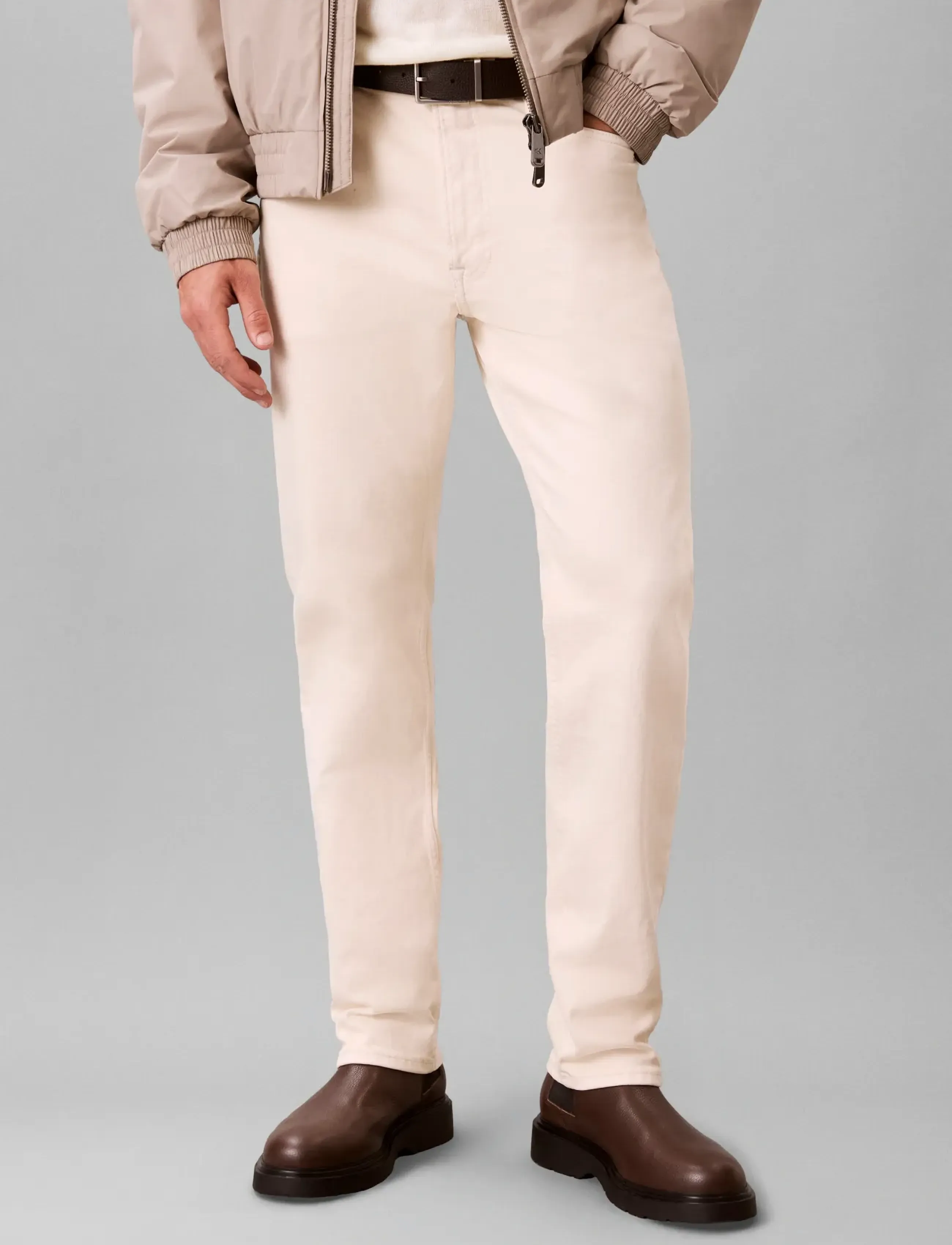 Calvin Klein - SLIM STRAIGHT CK NATURAL SW JEAN - ck natural - 3