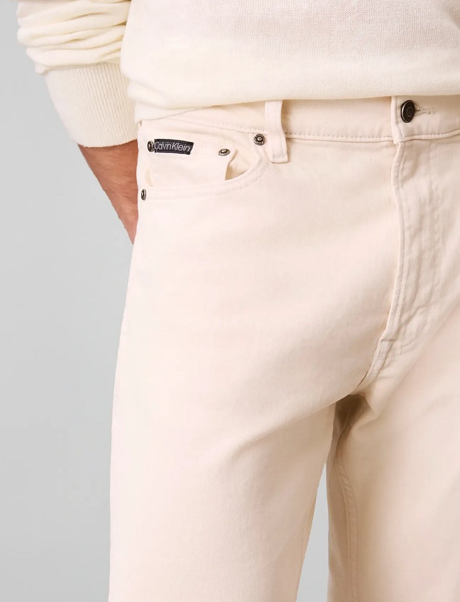 Calvin Klein - SLIM STRAIGHT CK NATURAL SW JEAN - ck natural - 4