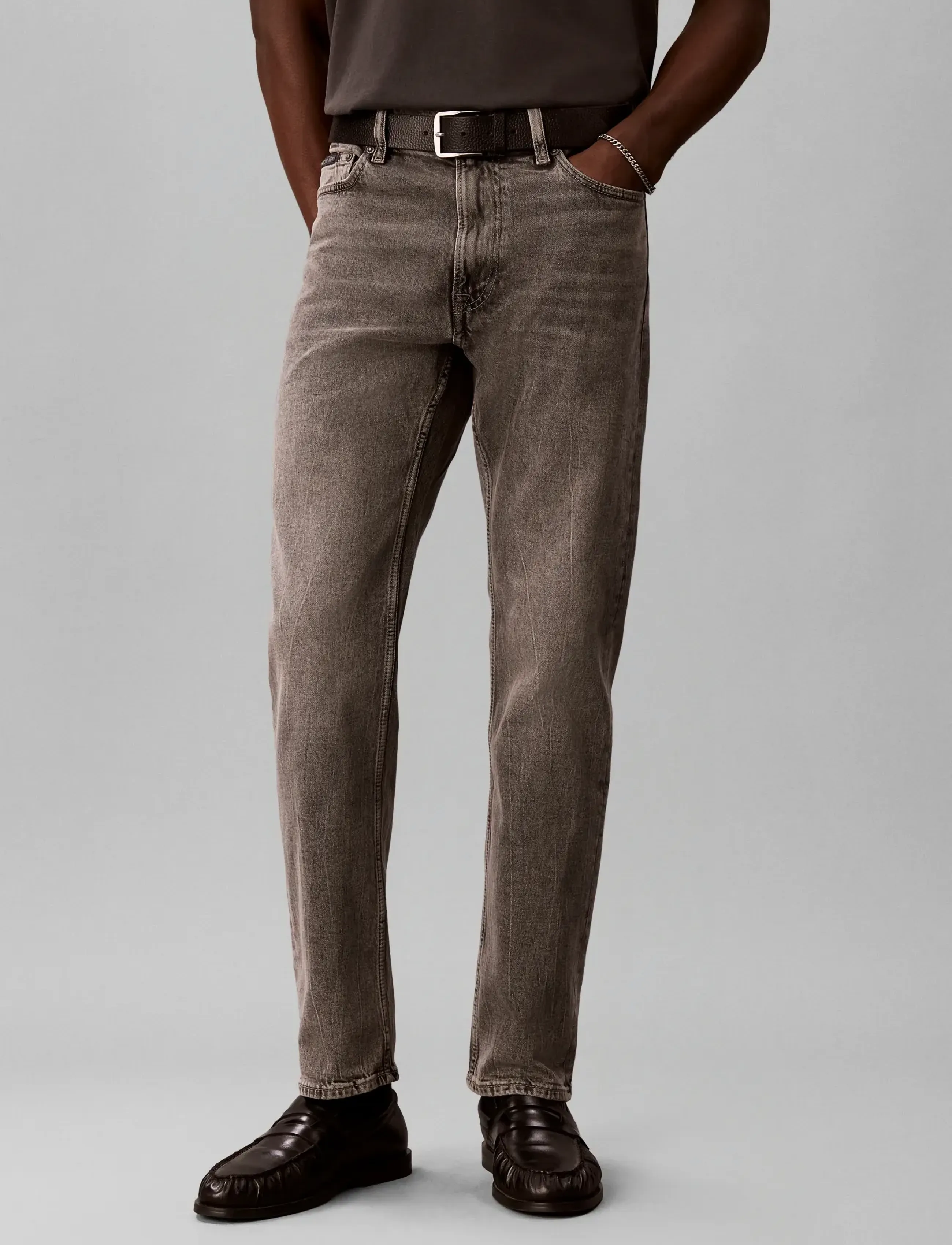 Calvin Klein - SLIM STRAIGHT SMOOTH GRANITE JEA - smooth granite - 3