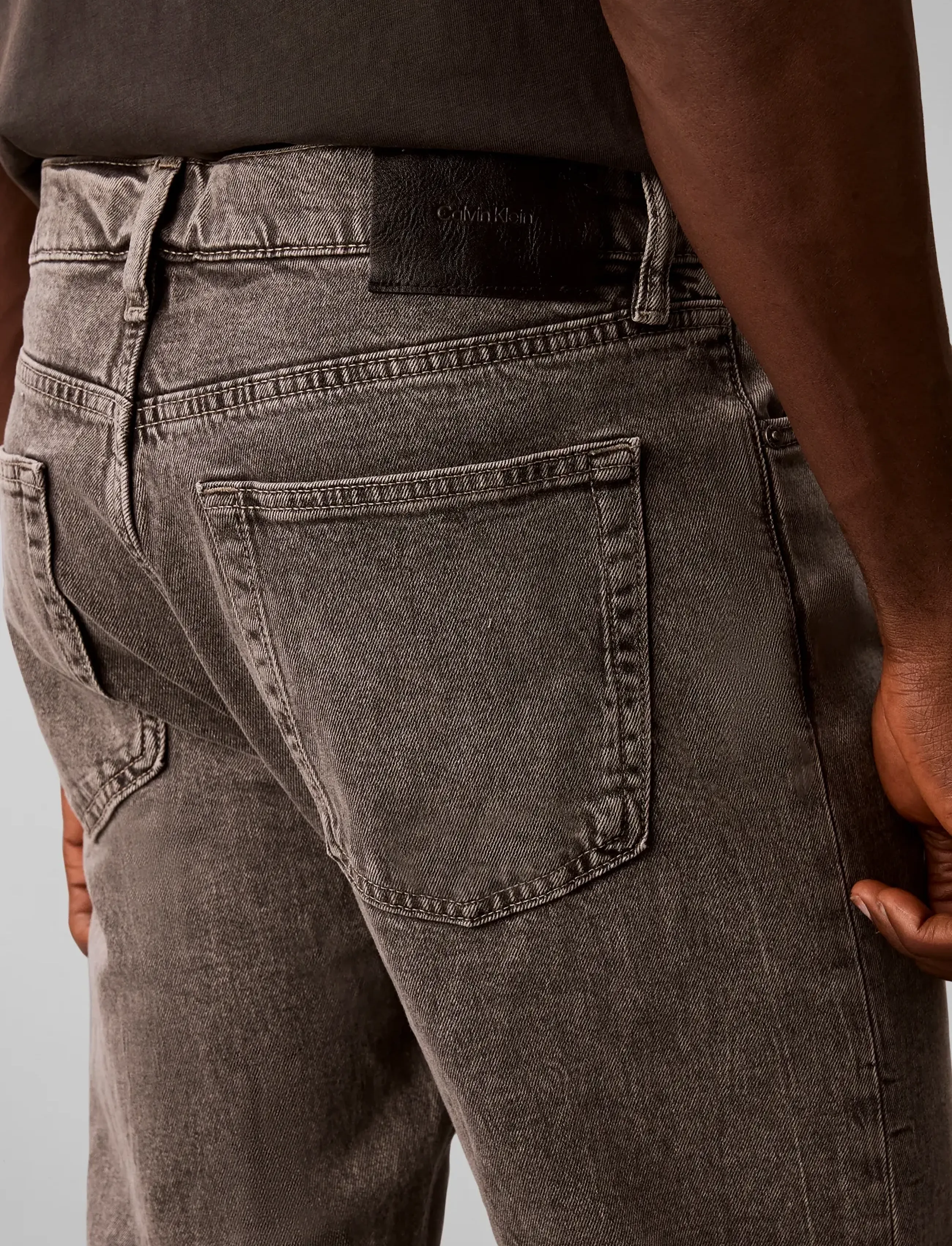 Calvin Klein - SLIM STRAIGHT SMOOTH GRANITE JEA - smooth granite - 5