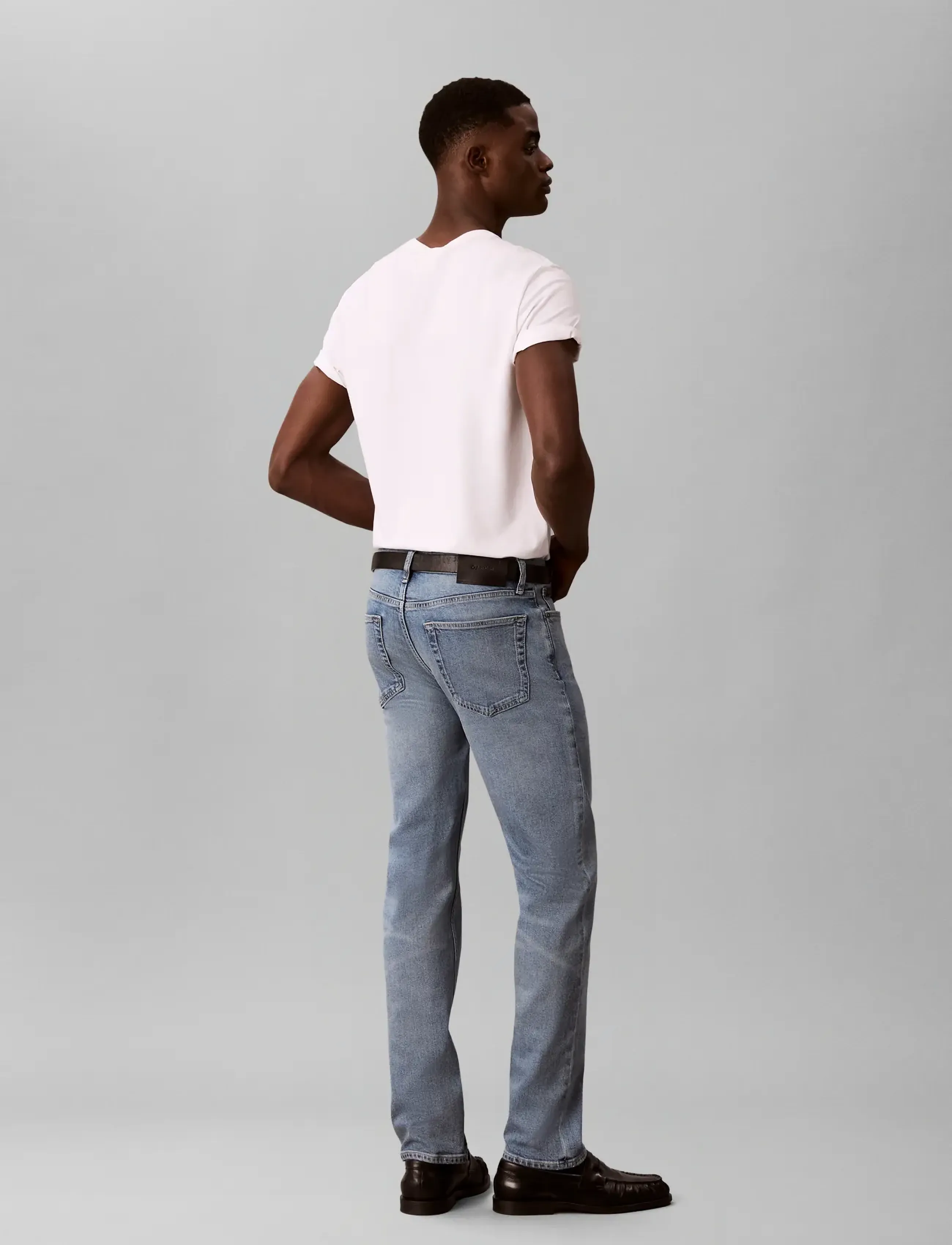 Calvin Klein - SLIM STRAIGHT GREGORY JEAN - gregory - 2