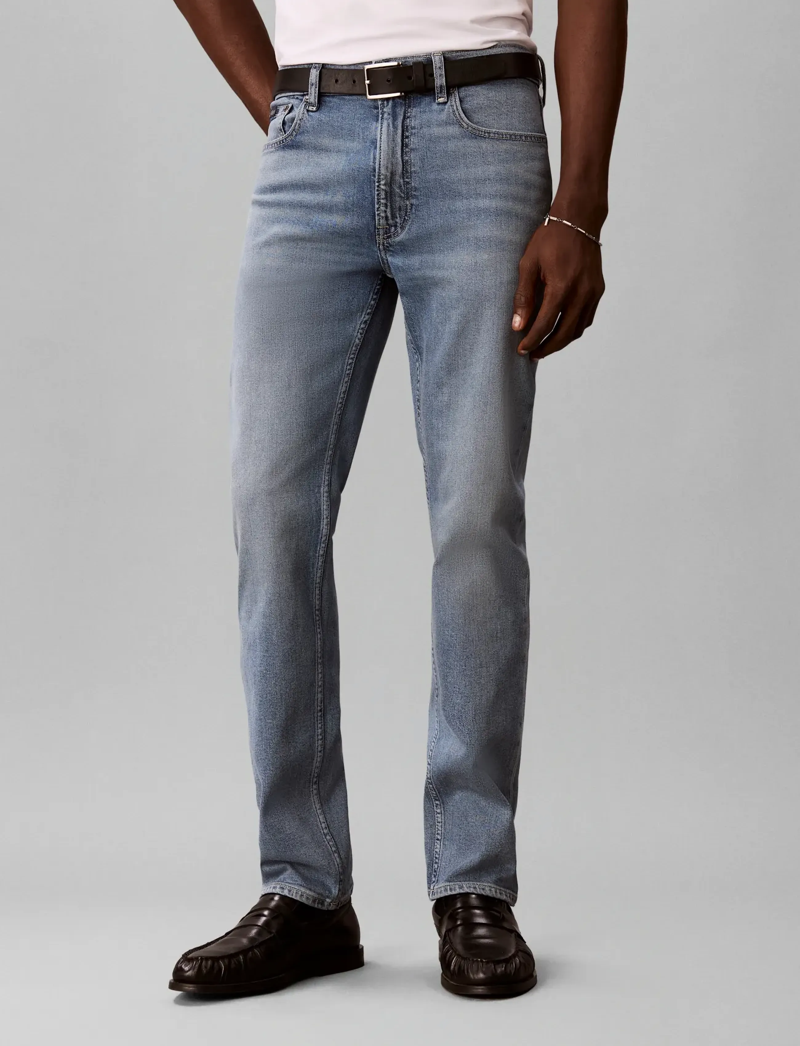 Calvin Klein - SLIM STRAIGHT GREGORY JEAN - gregory - 3