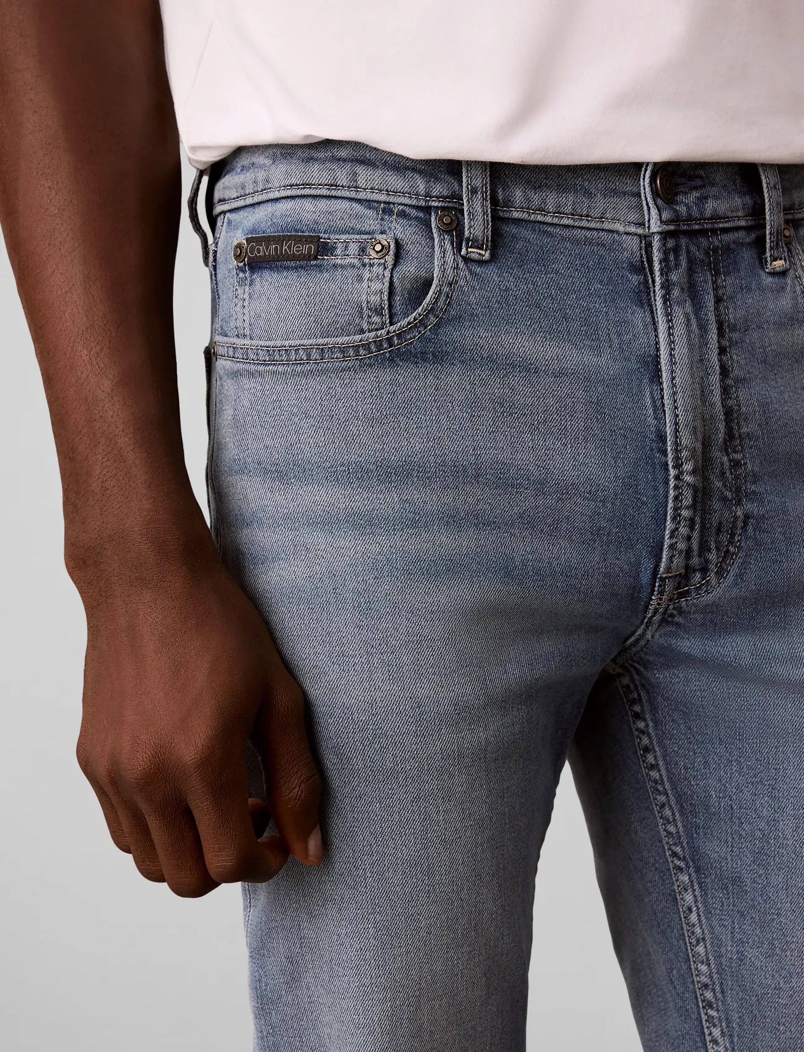 Calvin Klein - SLIM STRAIGHT GREGORY JEAN - gregory - 4