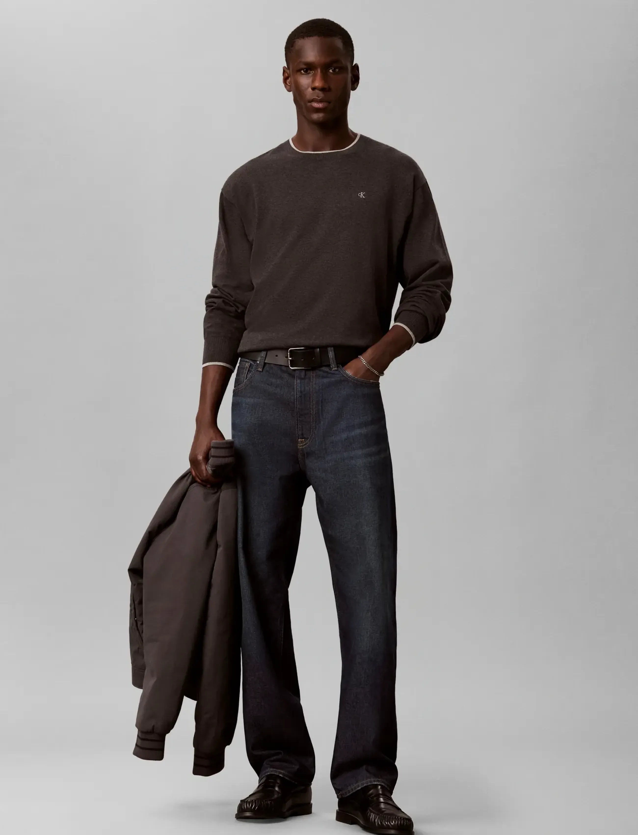 Calvin Klein 90S TAPER RIPTIDE JEAN - Inspiration - RIPTIDE / navy