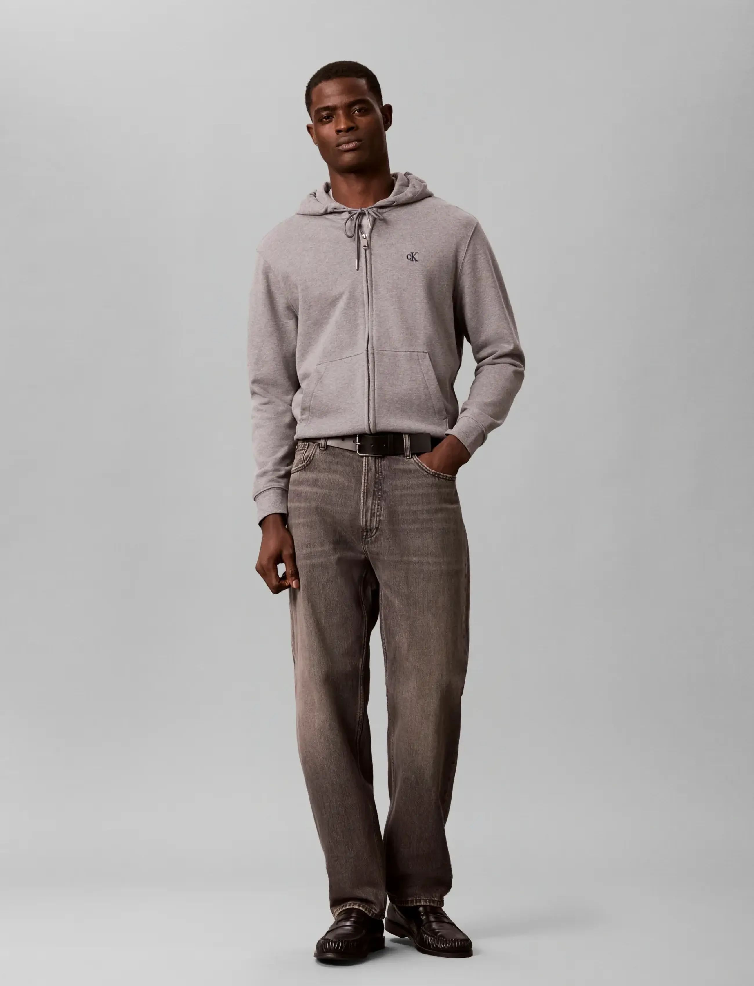 Calvin Klein 90S TAPER DUST CROW GREY JEAN - Inspiration - DUST CROW GREY / grey