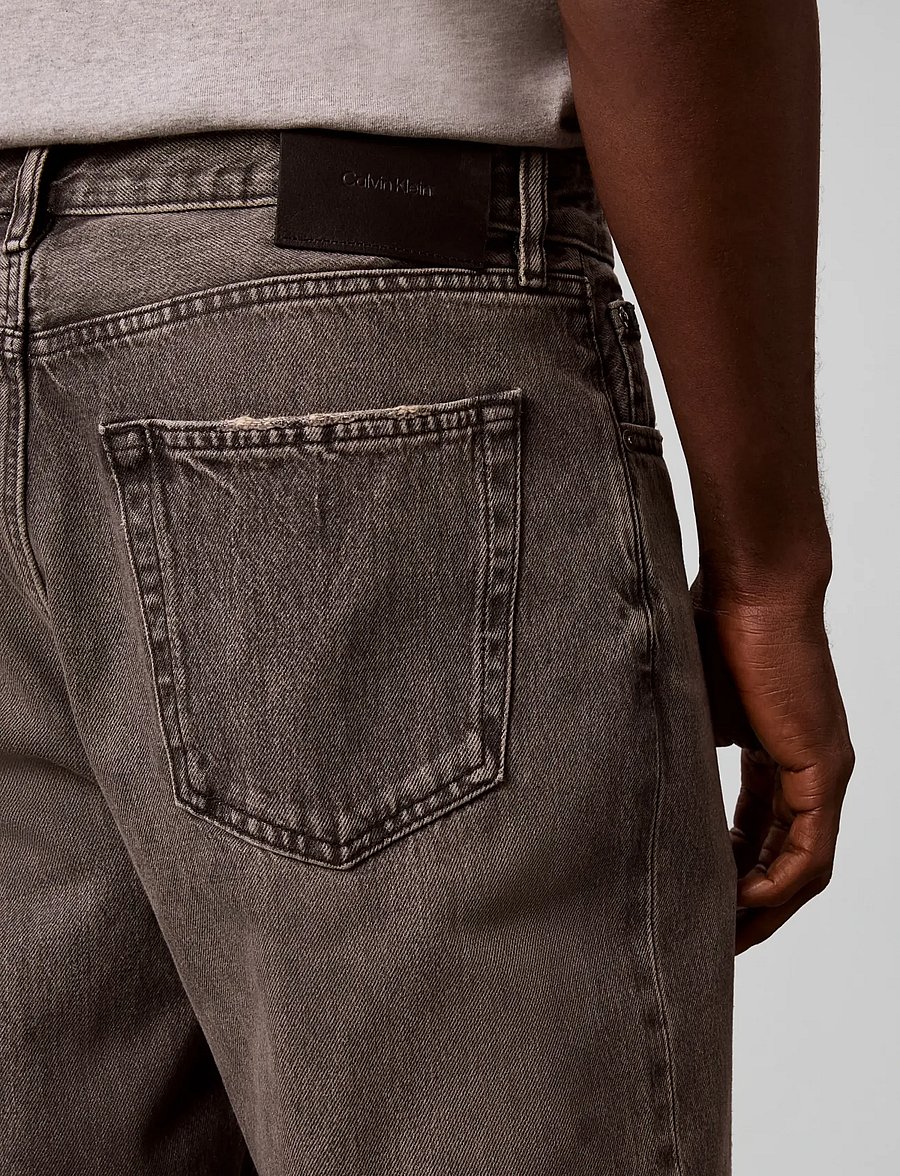 Calvin Klein - 90S TAPER DUST CROW GREY JEAN - dust crow grey - 5