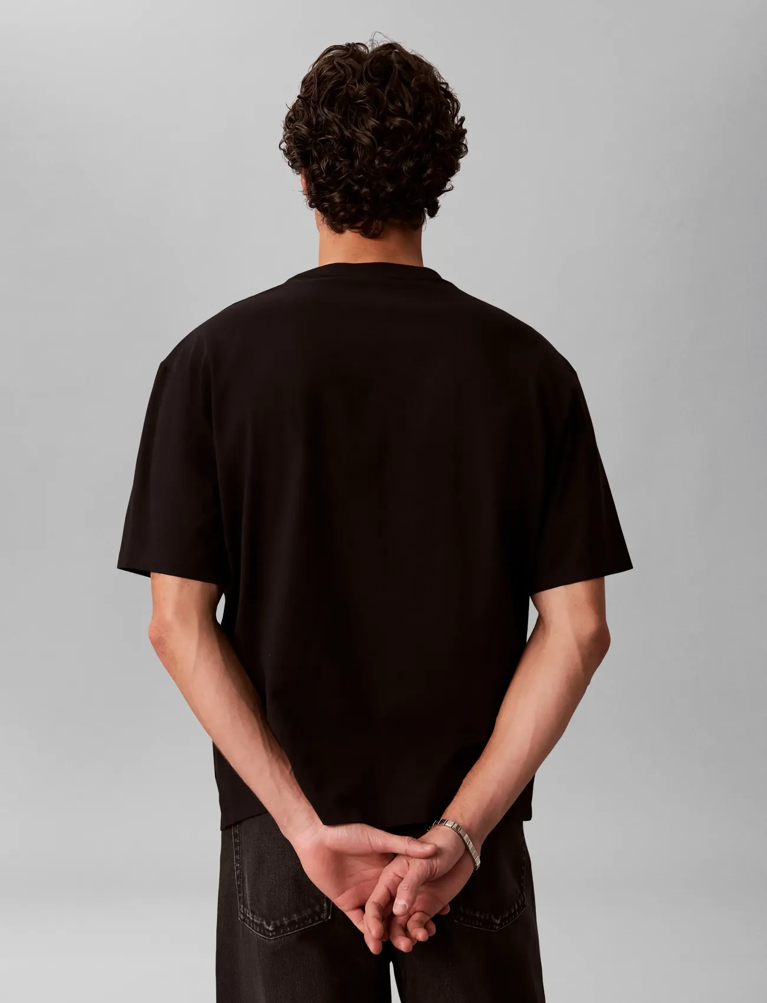 Calvin Klein - OBSESSION RELAXED TEE - short-sleeved t-shirts - black - 2