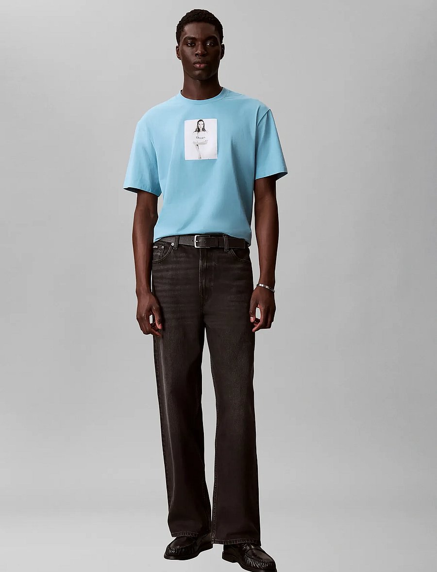 Calvin Klein - OBSESSION RELAXED TEE - kurzärmelige t-shirts - stillwater - 3