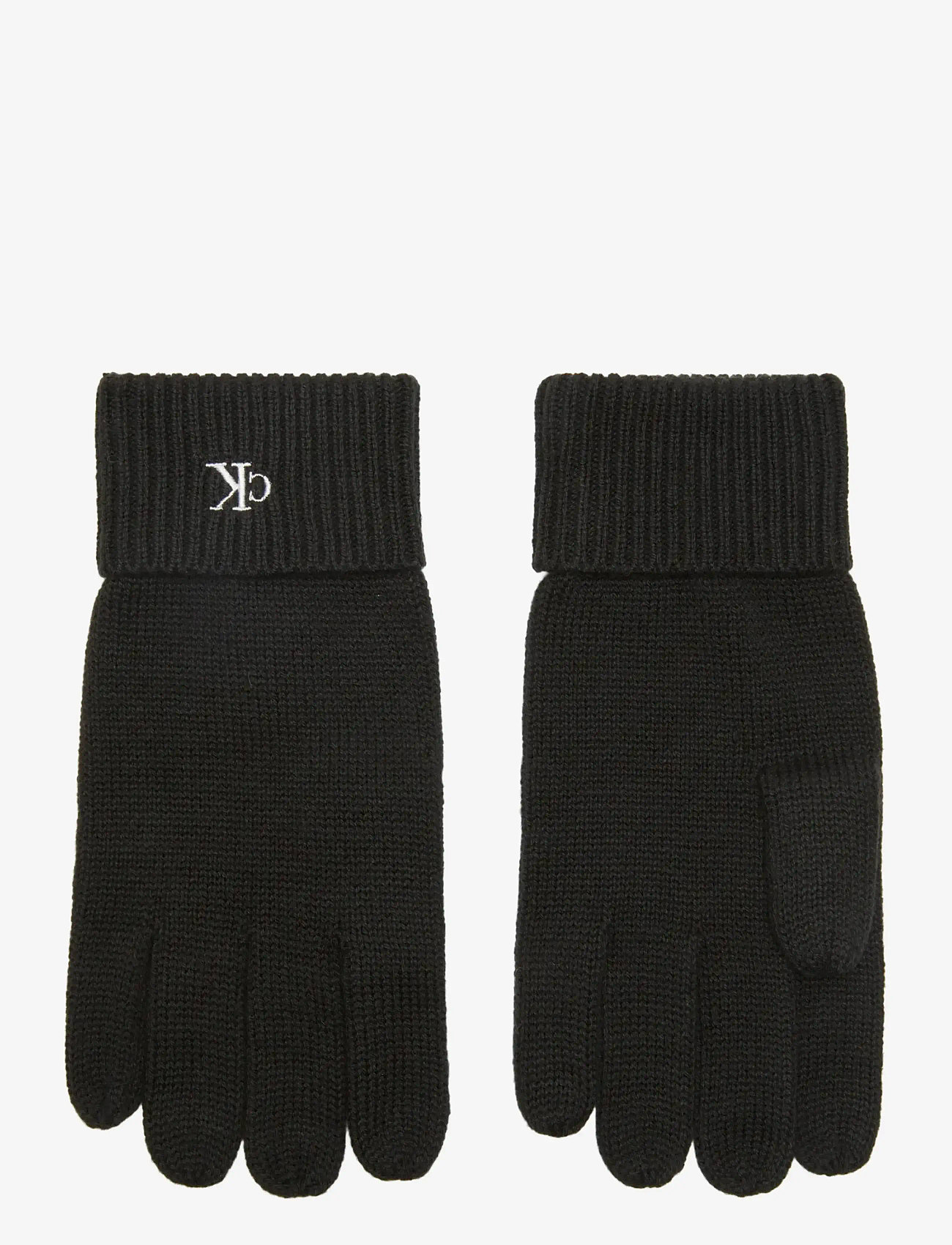 Calvin Klein - CK FINE RIB GLOVES - osta olukorra järgi - black - 0