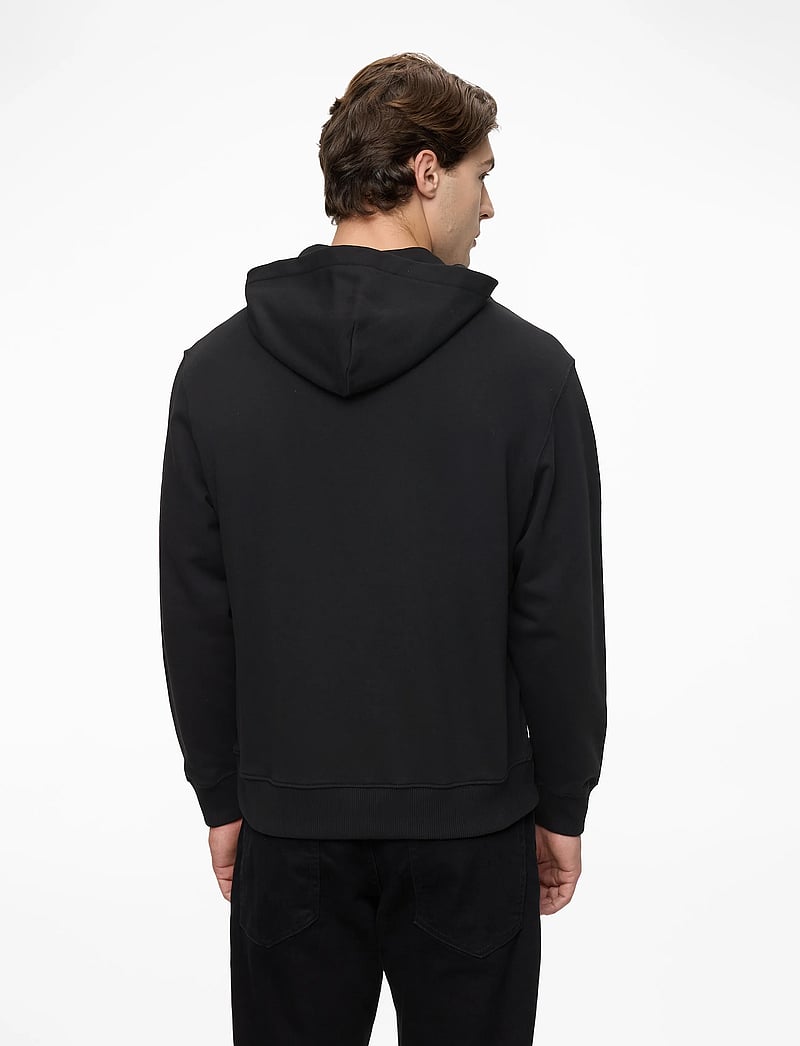 Calvin Klein - LS EU STANDARD LOGO 350TERRY PO - kapuzenpullover - black - 4
