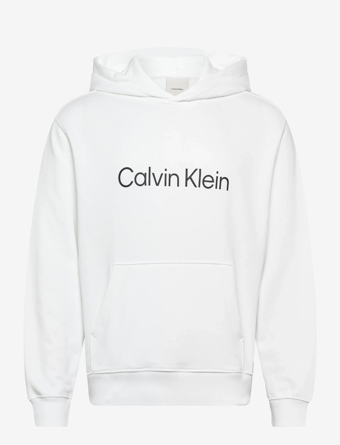 Calvin Klein - LS EU STANDARD LOGO 350TERRY PO - hættetrøjer - bright white - 1