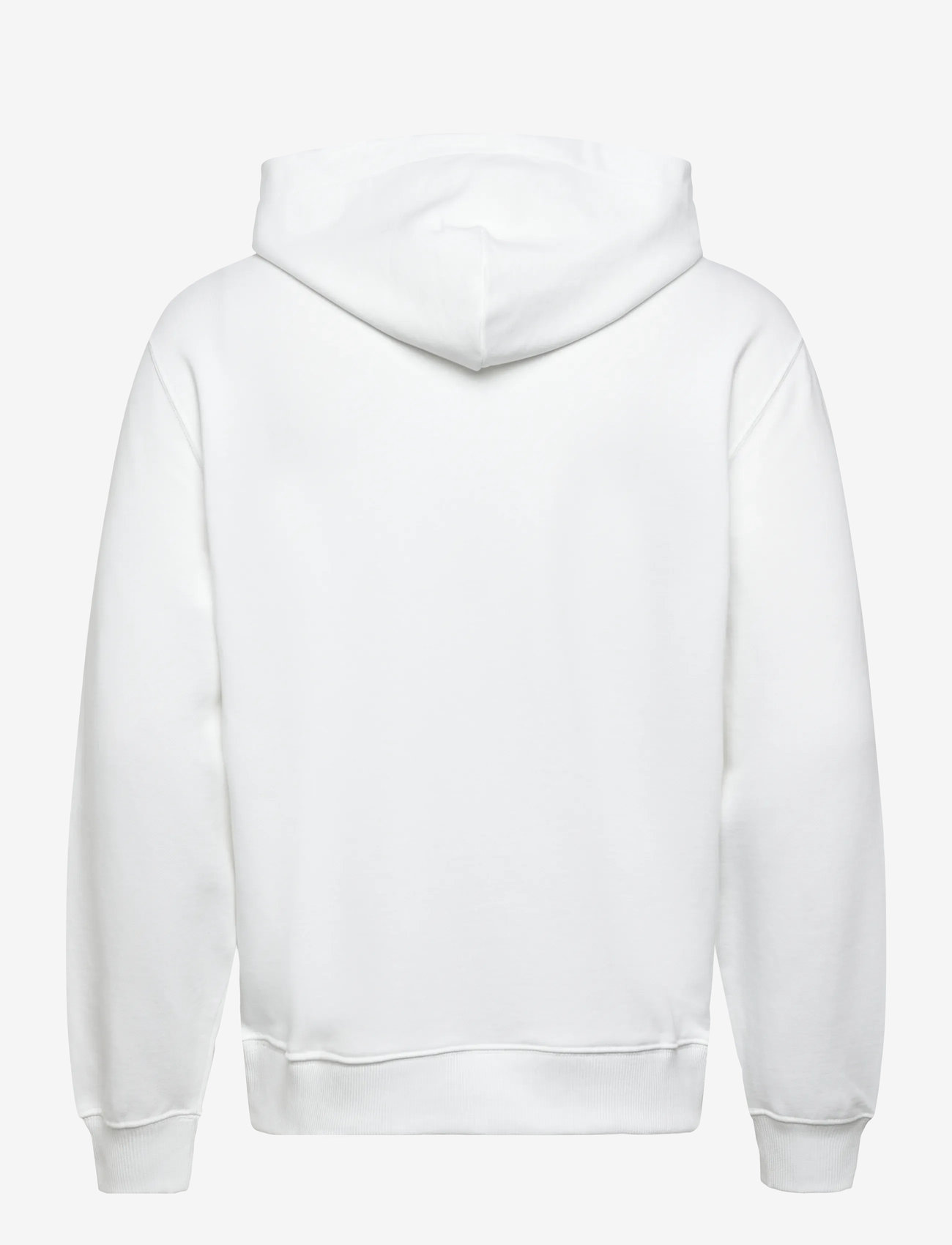 Calvin Klein - LS EU STANDARD LOGO 350TERRY PO - hættetrøjer - bright white - 2