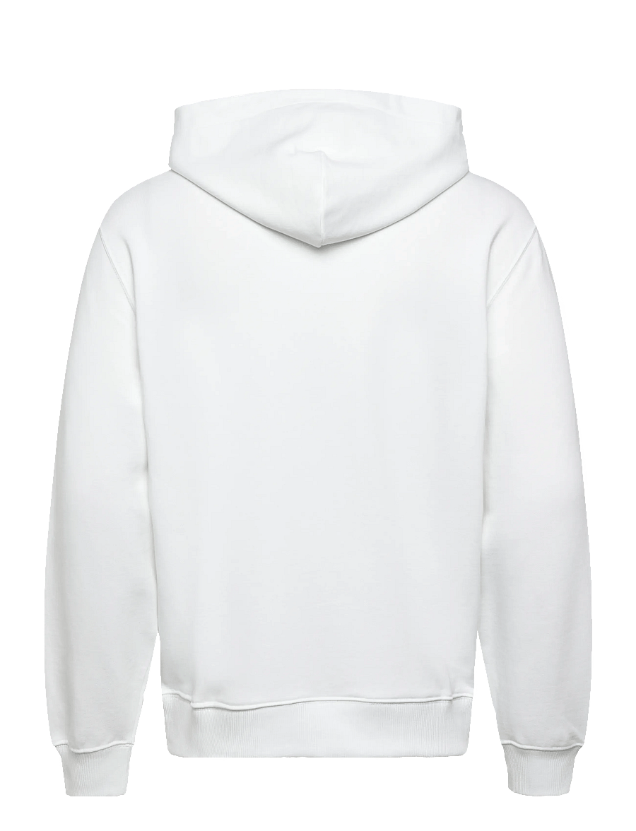 Calvin Klein - LS EU STANDARD LOGO 350TERRY PO - kapuzenpullover - bright white - 2
