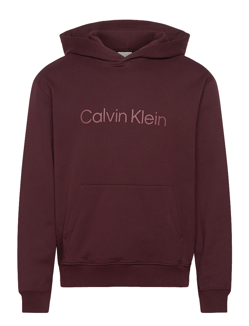 Calvin Klein - LS EU STANDARD LOGO 350TERRY PO - hættetrøjer - moroccan brown - 1