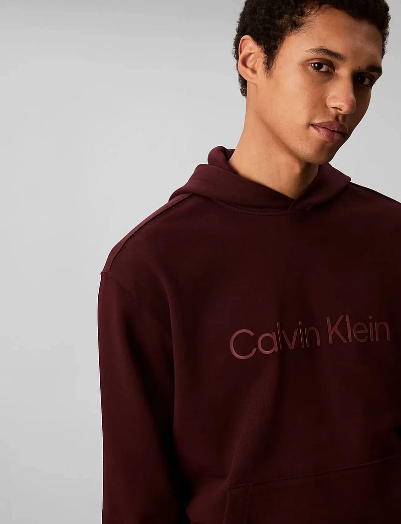 Calvin Klein - LS EU STANDARD LOGO 350TERRY PO - hættetrøjer - moroccan brown - 5