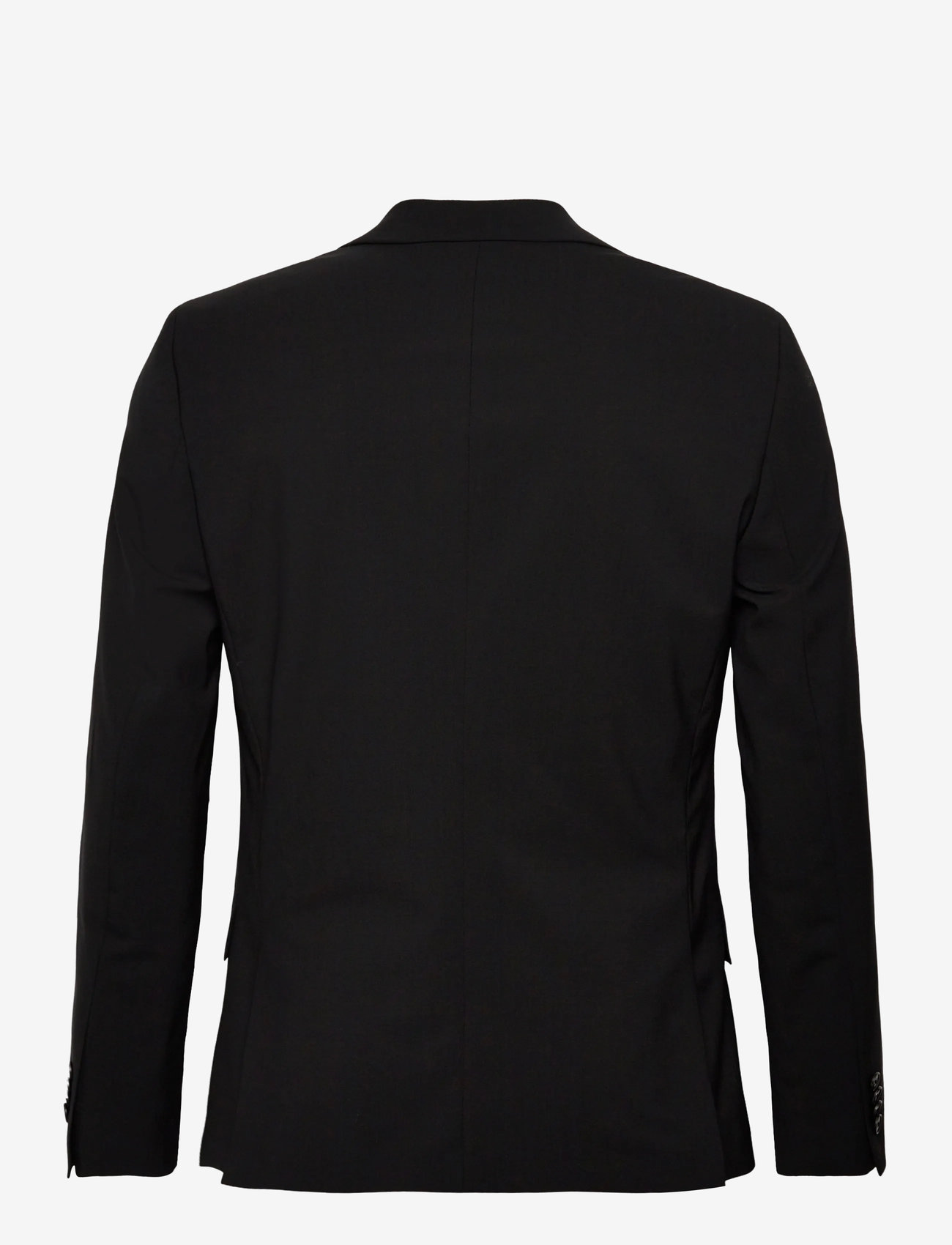 Calvin Klein - LS ITALIAN WOOL BLEND SLIM BLAZE - enkeltradede blazere - black - 2