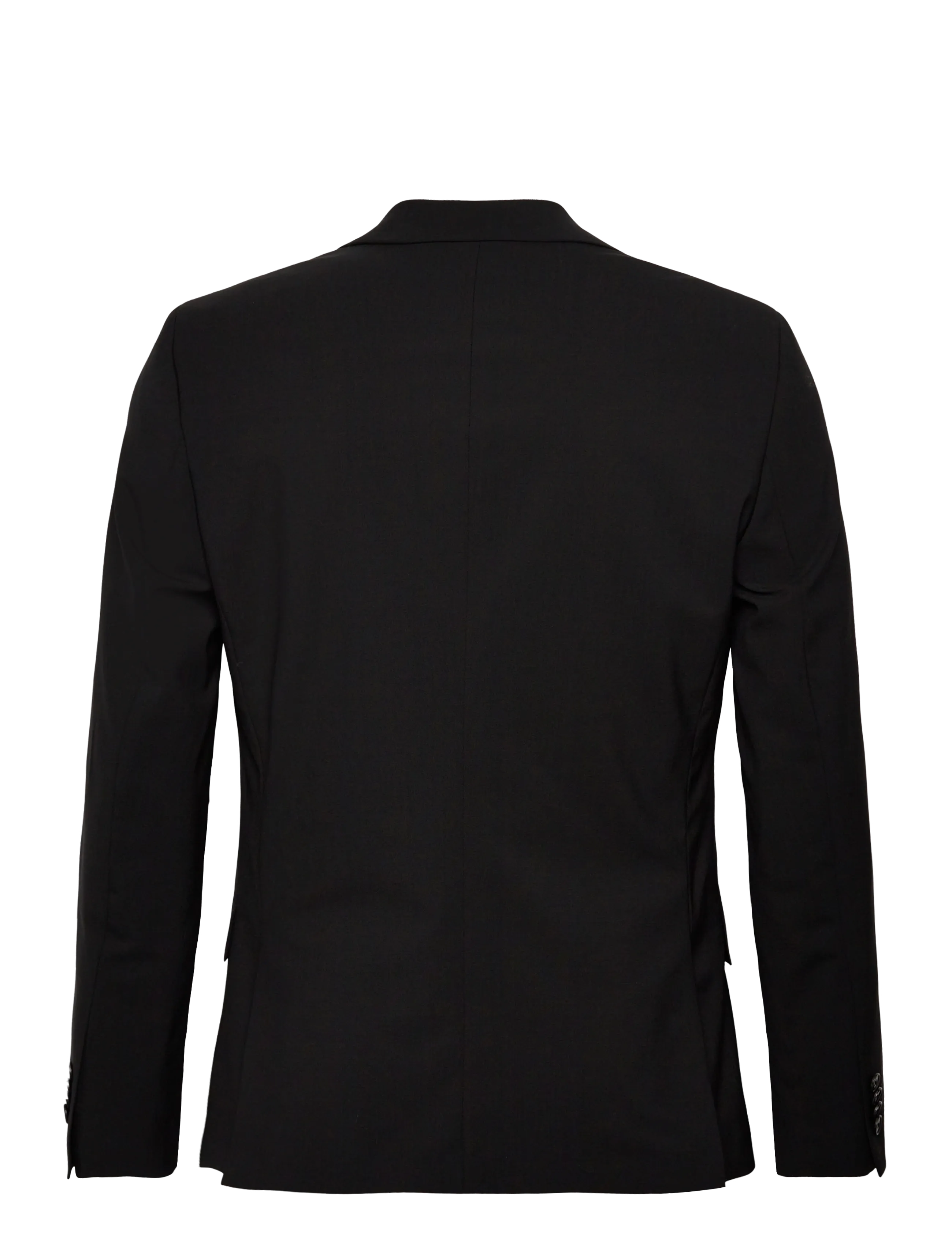 Calvin Klein - LS ITALIAN WOOL BLEND SLIM BLAZE - enkeltradede blazere - black - 2