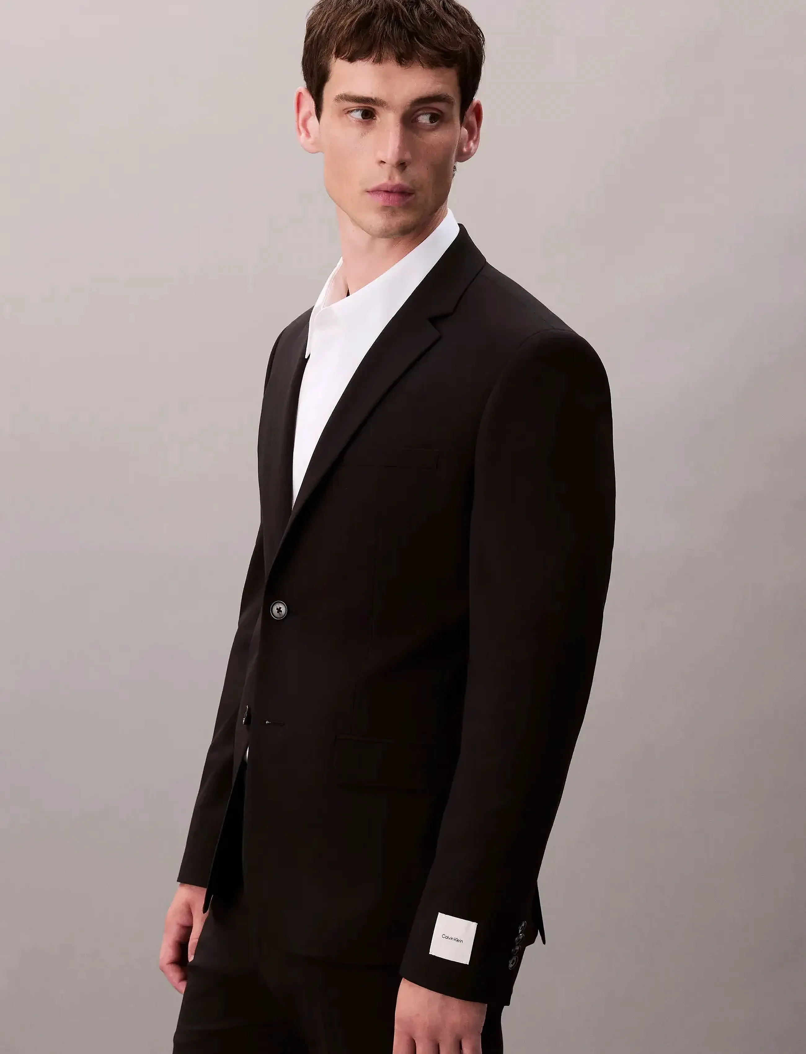 Calvin Klein Ls Italian Wl Blend Slim Blazer herr – bild 5