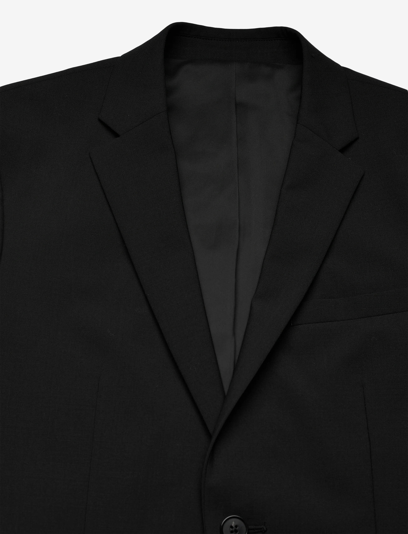 Calvin Klein - LS ITALIAN WOOL BLEND SLIM BLAZE - enkeltradede blazere - black - 3