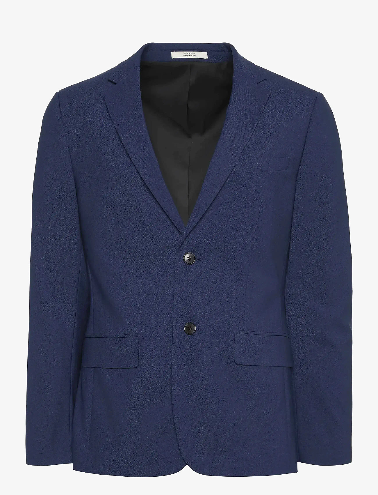 Calvin Klein - LS ITALIAN WOOL BLEND SLIM BLAZE - enkeltradede blazere - ink - 0