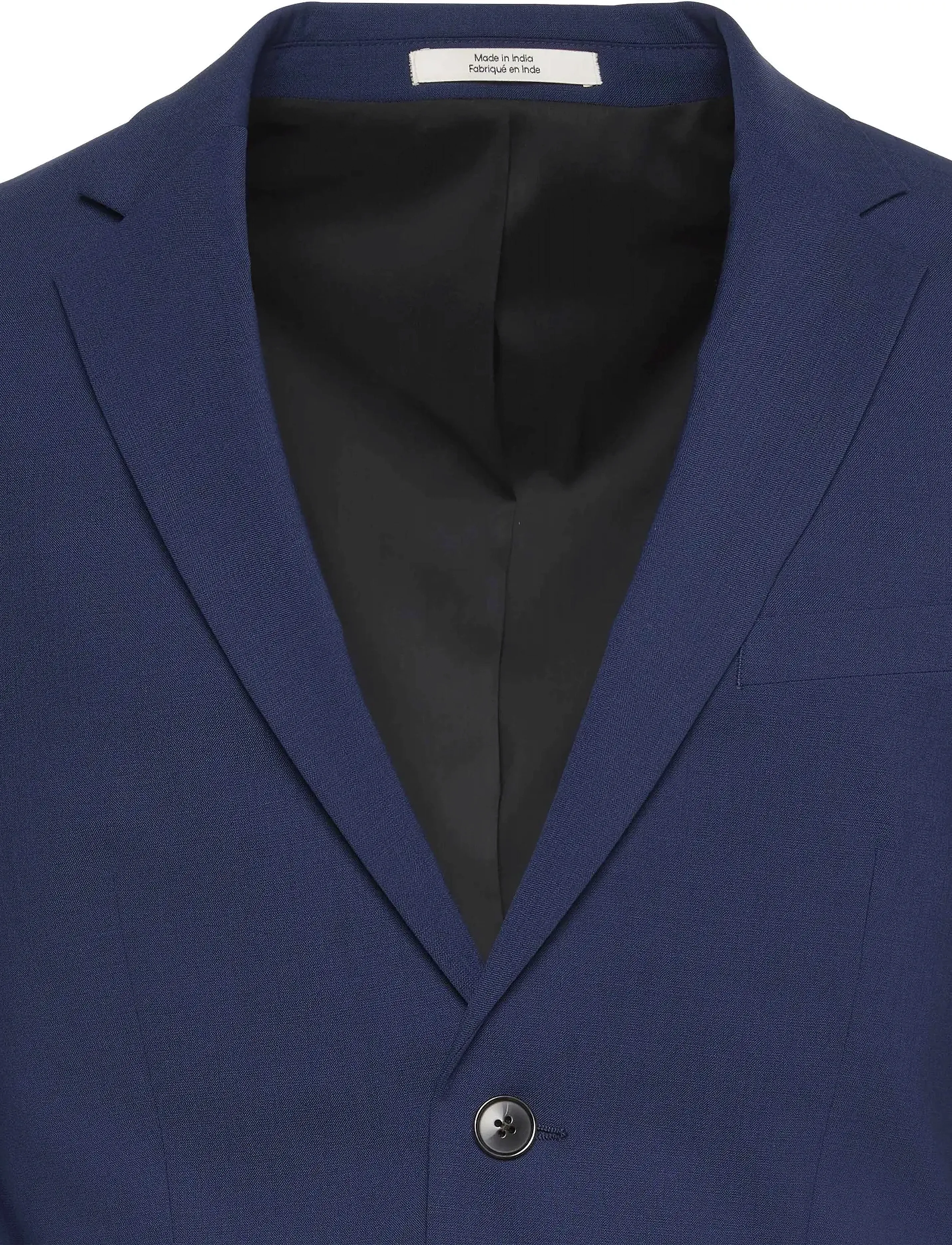 Calvin Klein - LS ITALIAN WOOL BLEND SLIM BLAZE - single breasted blazers - ink - 2