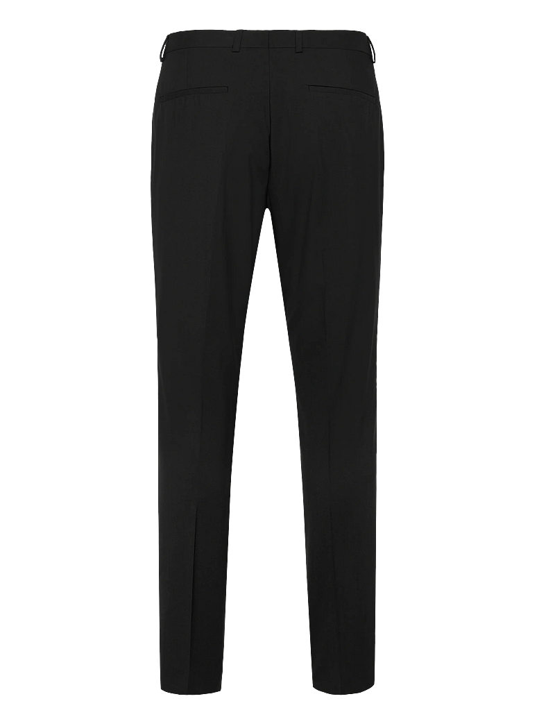 Calvin Klein - ITALIAN WOOL BLEND SLIM TROUSER - kostymbyxor - black - 2