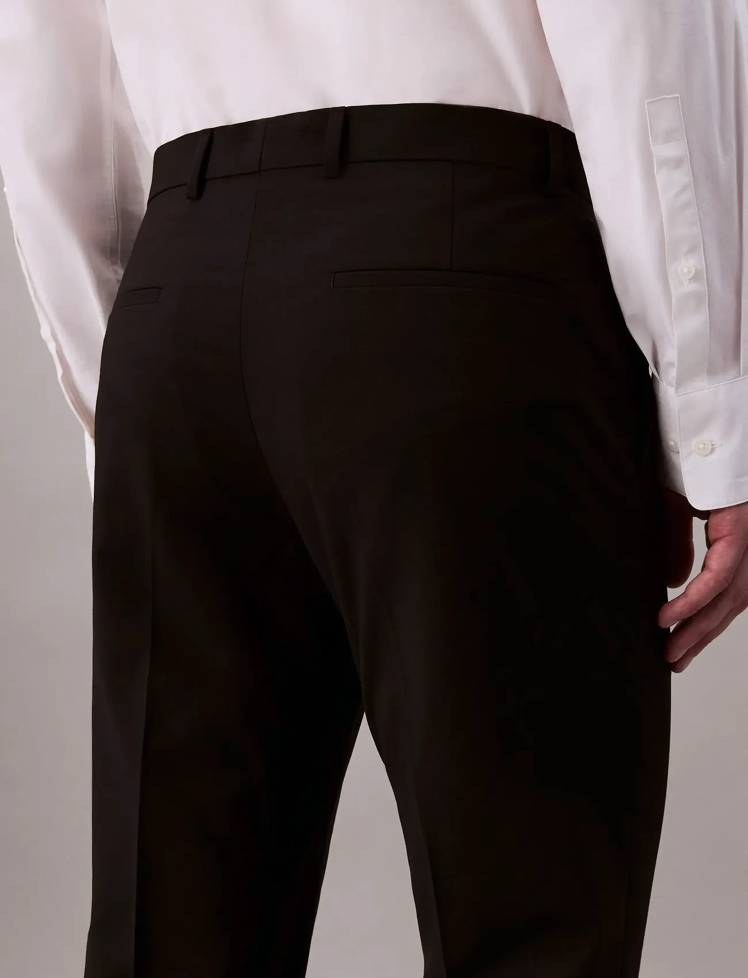Calvin Klein Italian Wool Blend Slim Trouser kostymbyxor herr – bild 6