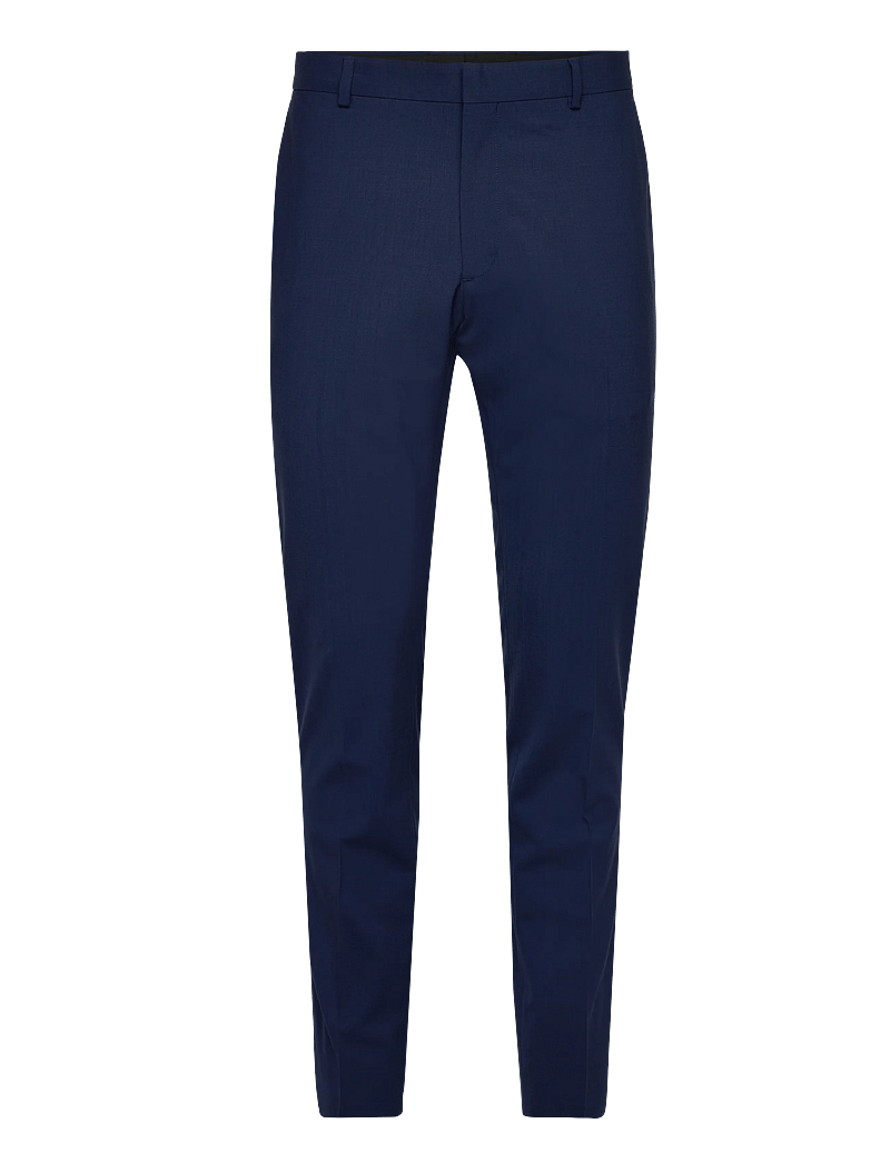 Calvin Klein - ITALIAN WOOL BLEND SLIM TROUSER - Ülikonnapüksid - ink - 1