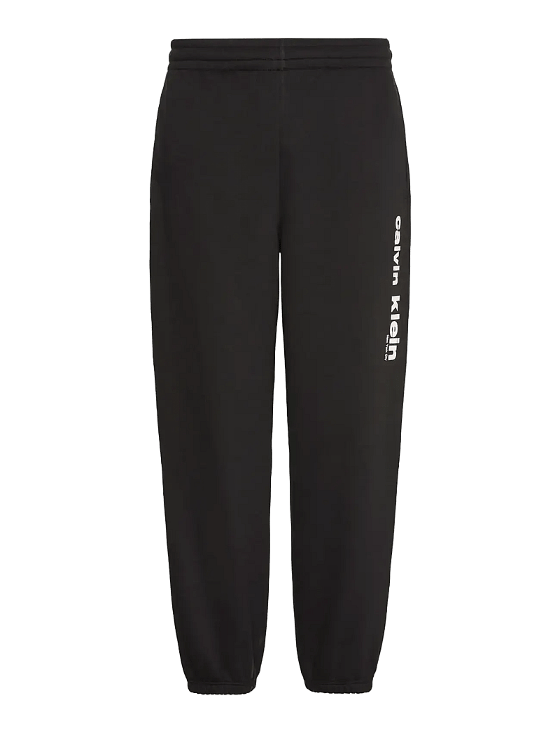 Calvin Klein - RETRO GRAPHIC JOGGER - casual - black - 0