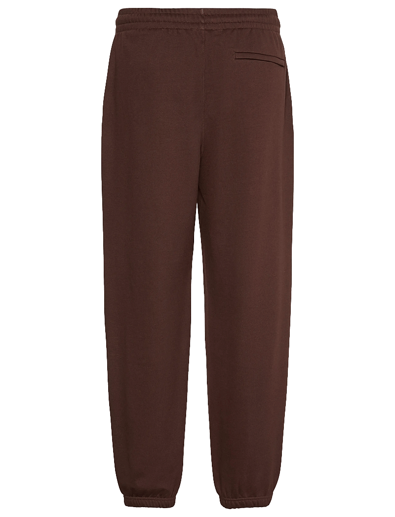 Calvin Klein - RETRO GRAPHIC JOGGER - vabaajapüksid - rich brown - 2