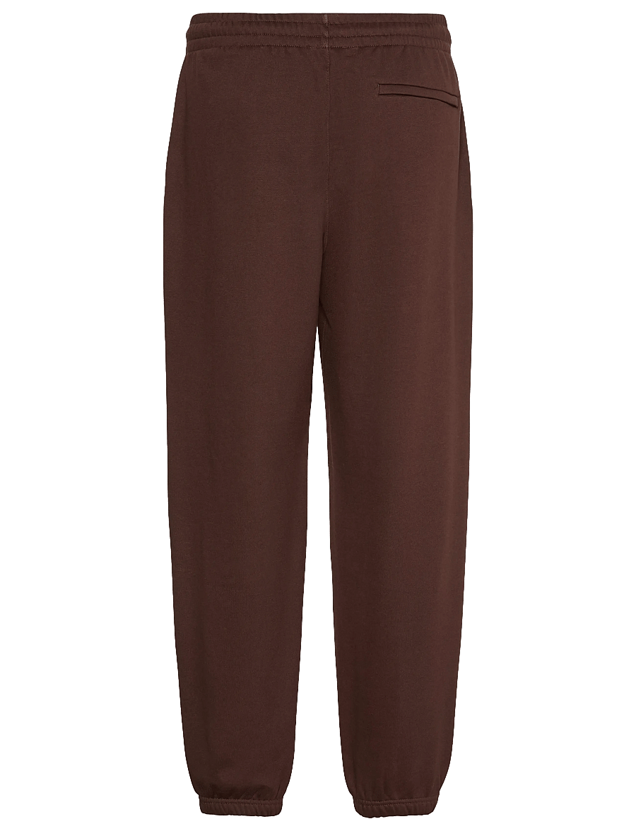 Calvin Klein - RETRO GRAPHIC JOGGER - vabaajapüksid - rich brown - 2