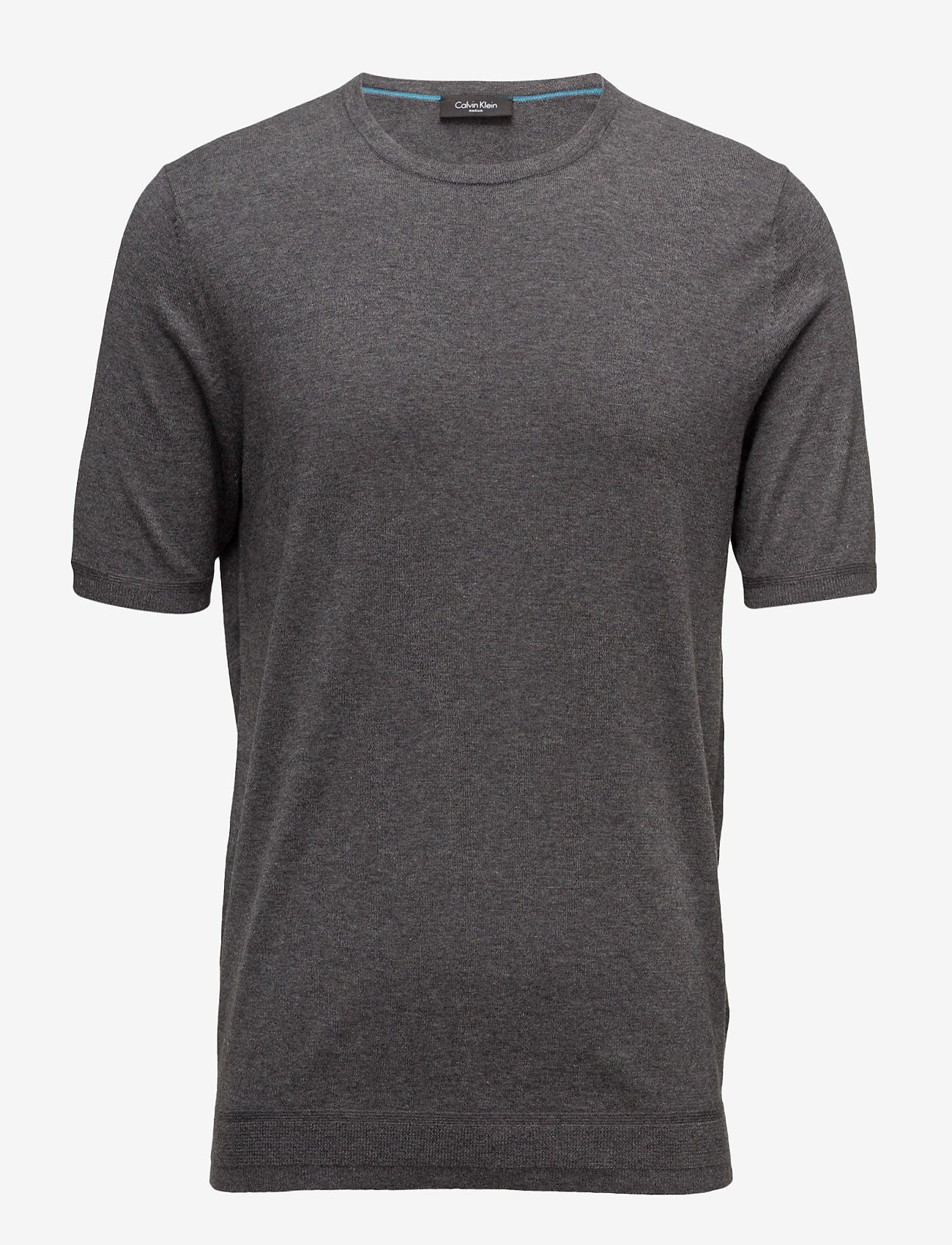 Calvin Klein - SAMLIN REFINED CTN S - dark grey heather - 0