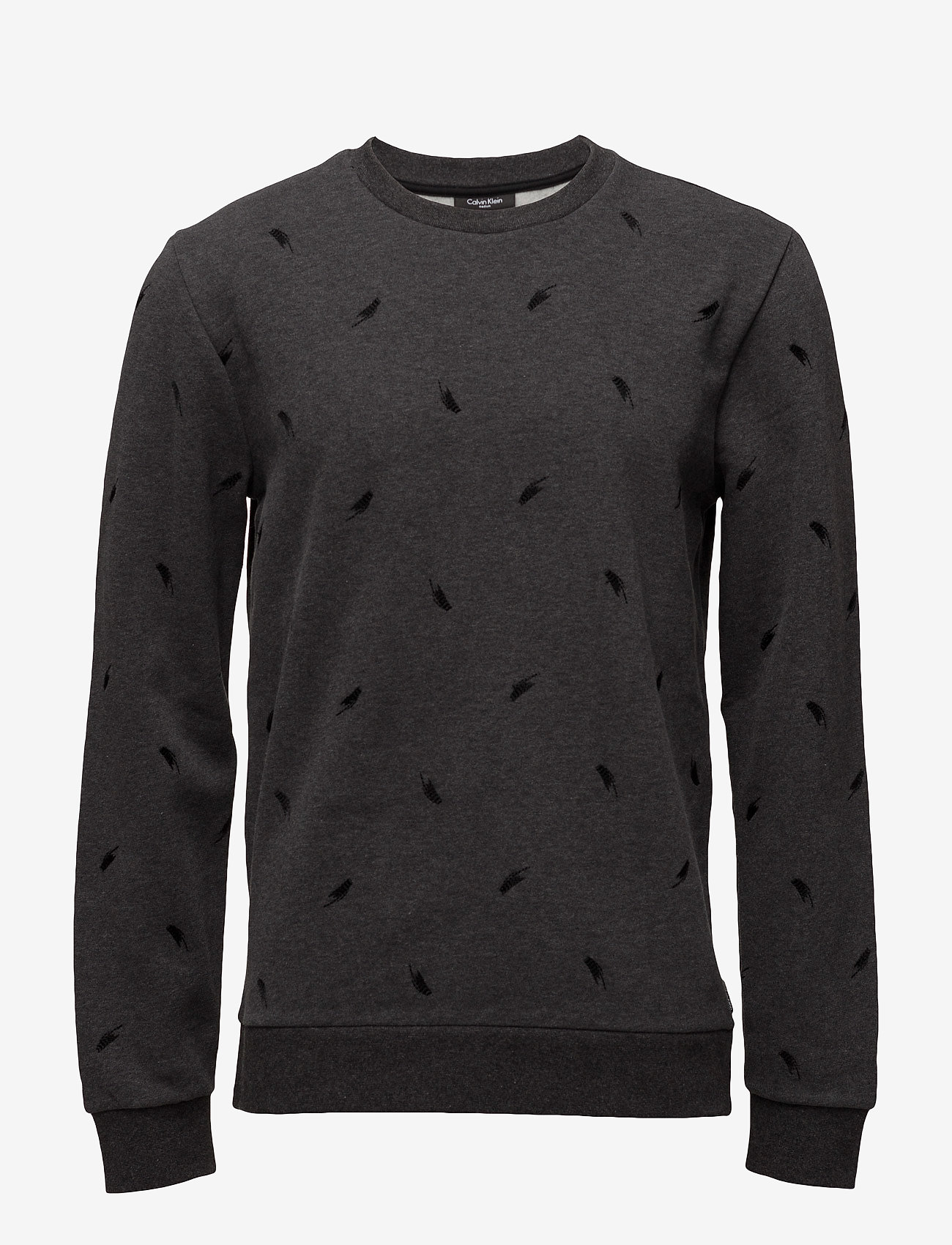 Calvin Klein - KASHLER HTR FRENCH TERRY - dark grey heather - 0