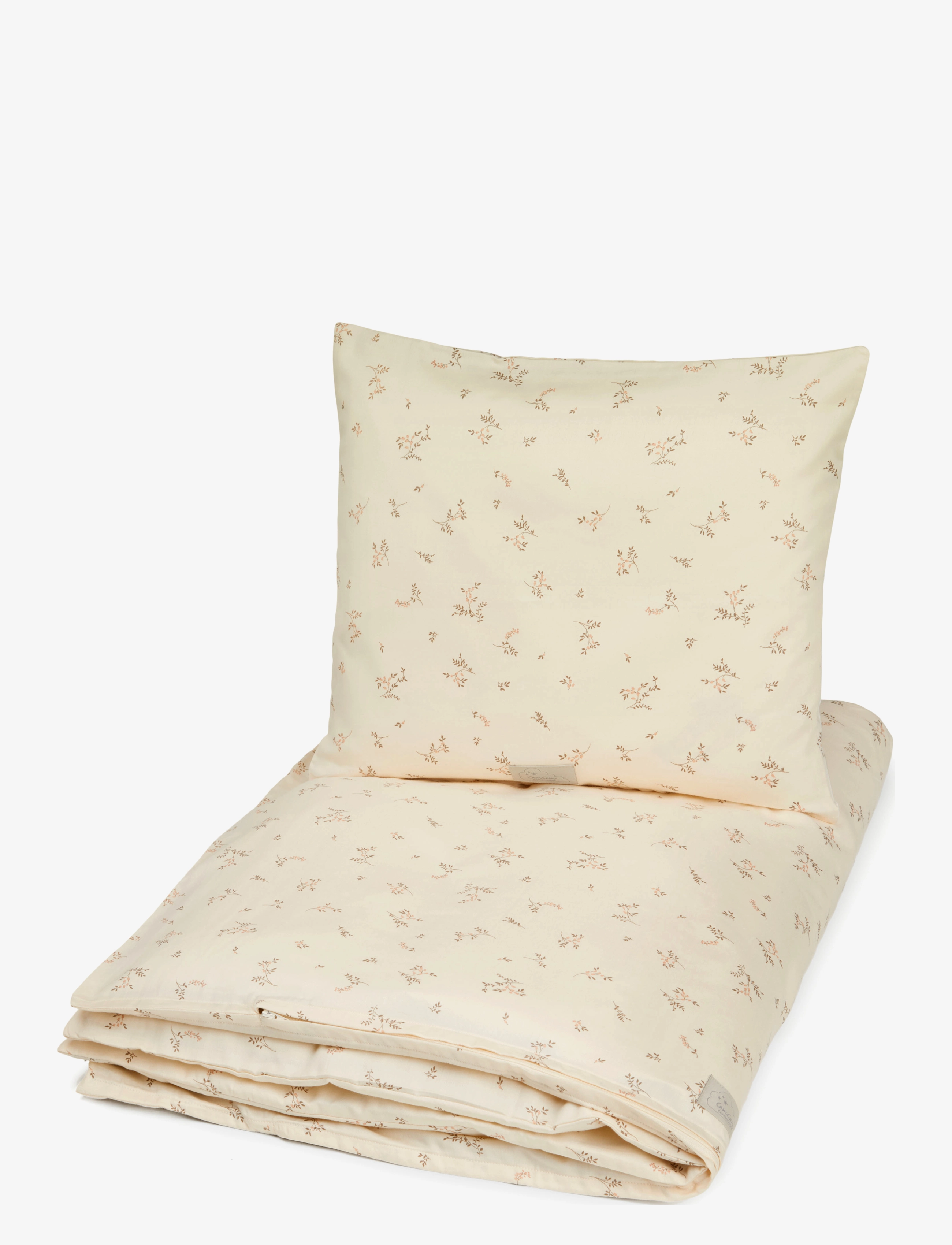 Cam Copenhagen Bedding Set, Baby, 70X100Cm Gots Classic Stripes Rose, 70X100 cm;40X45 cm, Bedtextiles, Beige - Bed Sets, Kinder