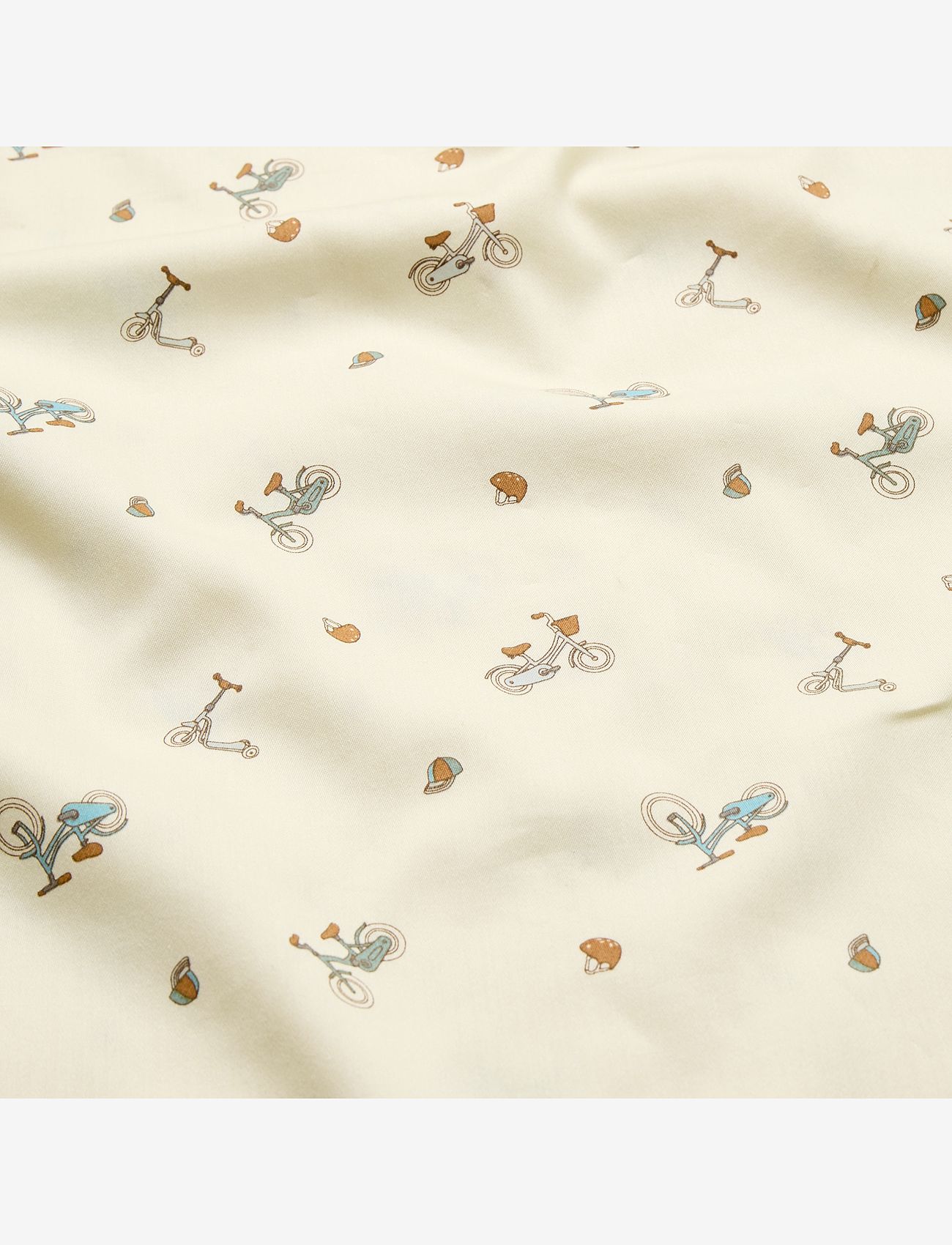 Cam Cam Copenhagen - Bedding, Baby, 70x100cm - GOTS - Bows - sengesæt - bicycles - 2