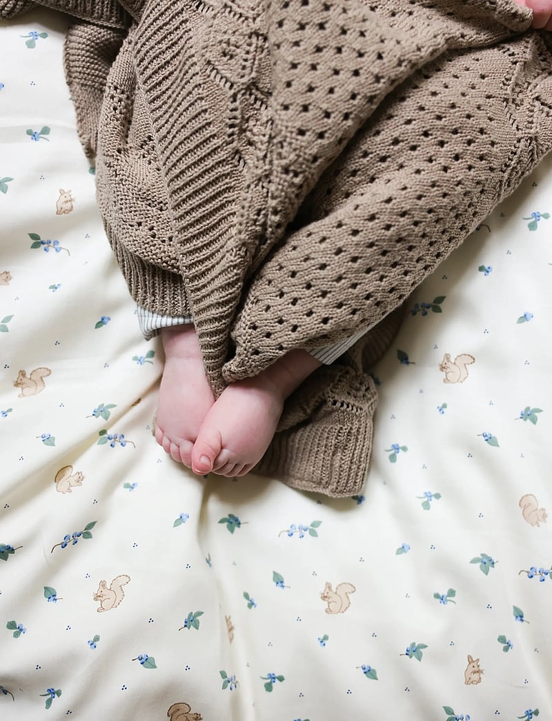 Cam Cam Copenhagen - Bedding Set, Baby, 70x100cm - GOTS - Rowan - bettwäsche-set - blueberries - 4