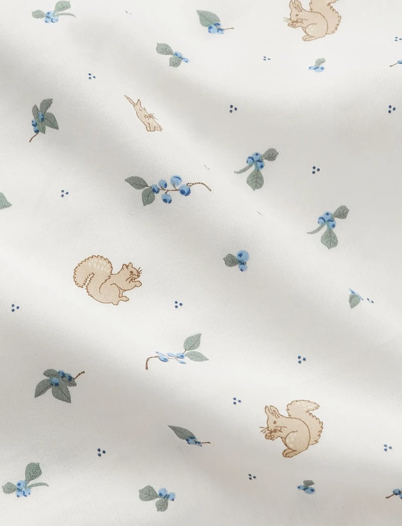 Cam Cam Copenhagen - Bedding Set, Baby, 70x100cm - GOTS - Rowan - bettwäsche-set - blueberries - 5