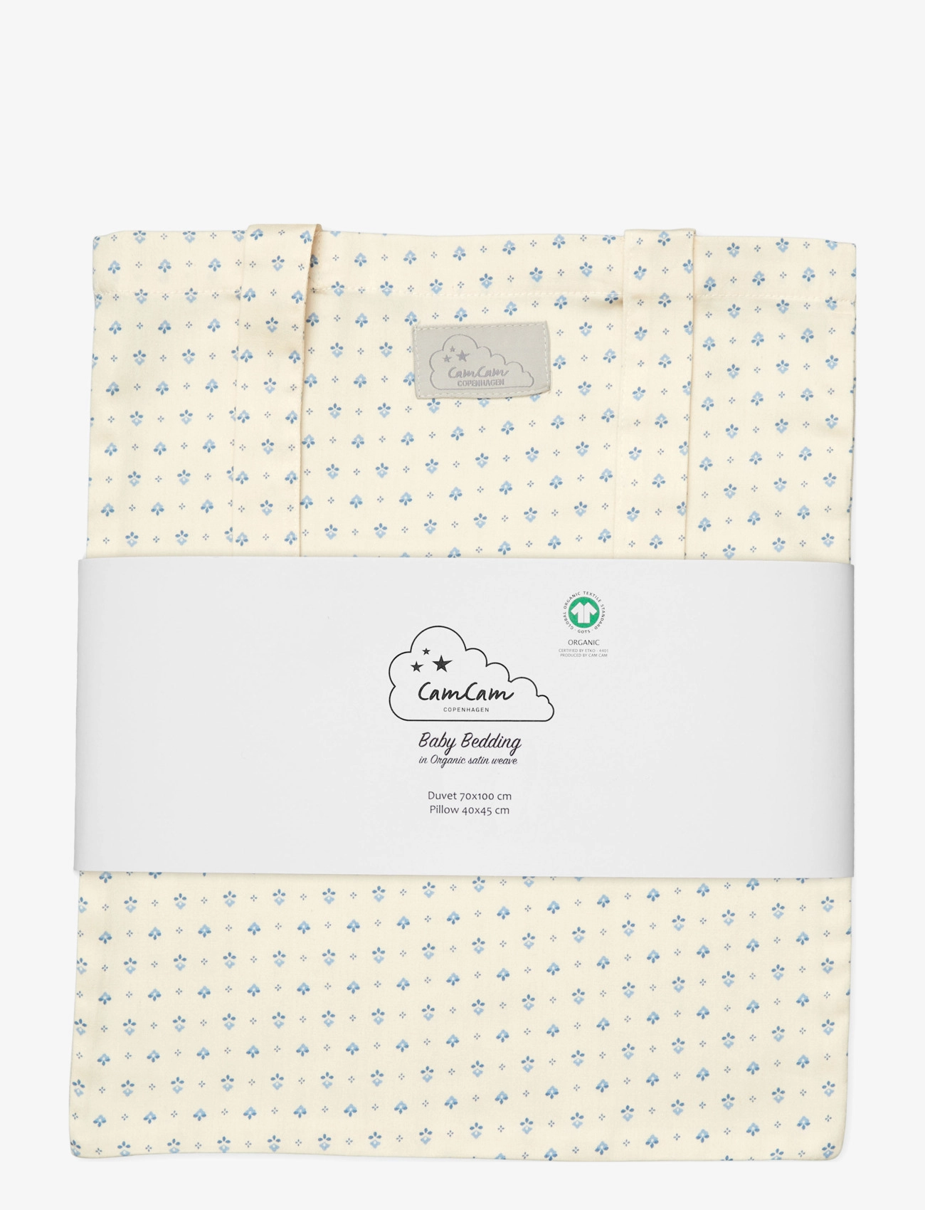 Cam Cam Copenhagen - Bedding Set, Baby, 70x100cm - GOTS - Carousel - bed sets - capri - 1