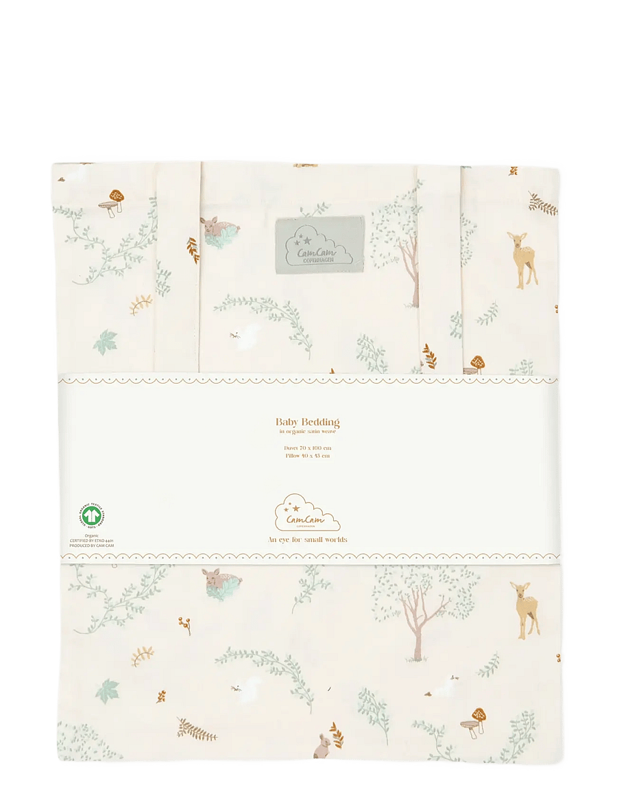 Cam Cam Copenhagen - Bedding, Baby, 70x100cm - bettwäsche-set - woodland - 1