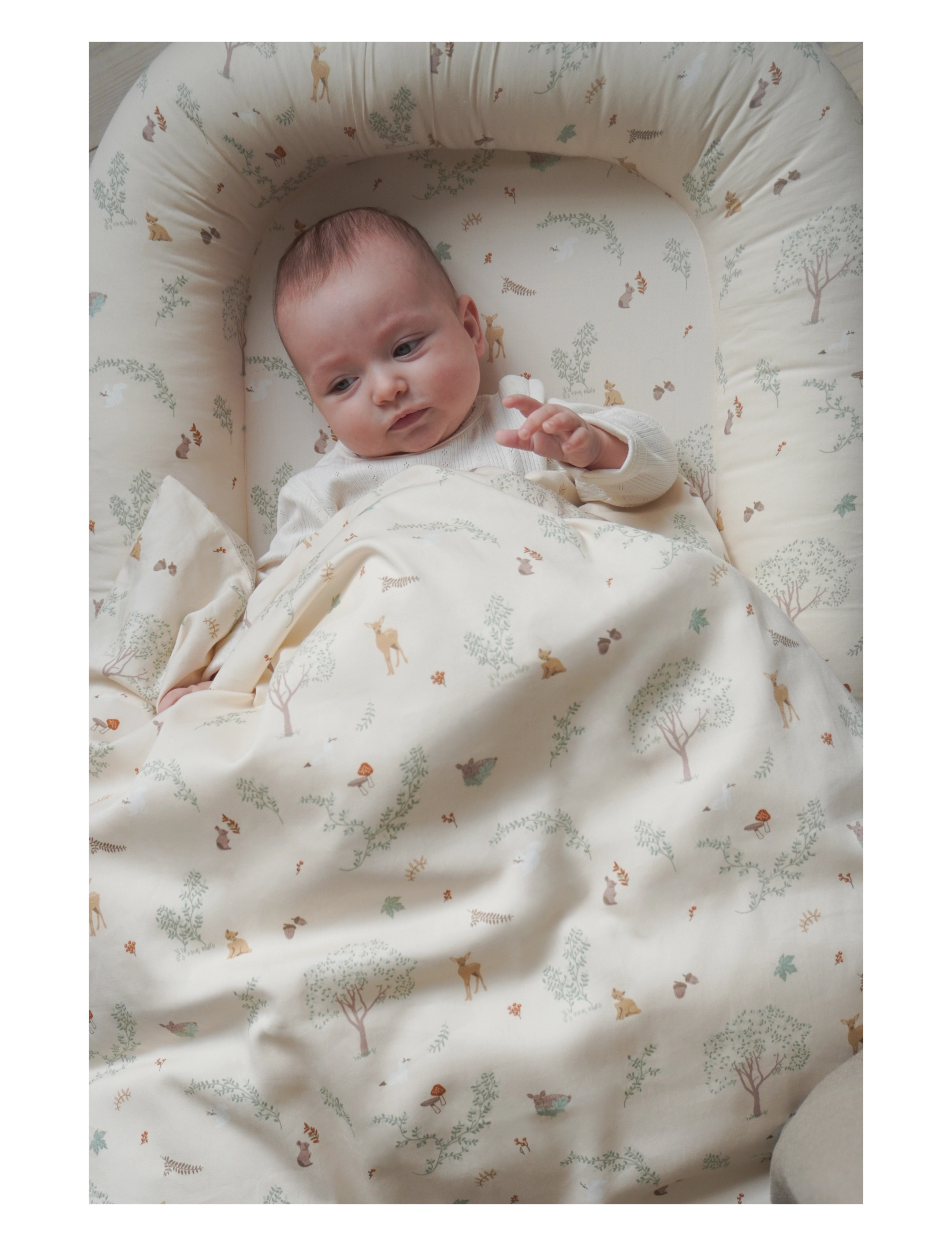 Cam Cam Copenhagen - Bedding, Baby, 70x100cm - bettwäsche-set - woodland - 4